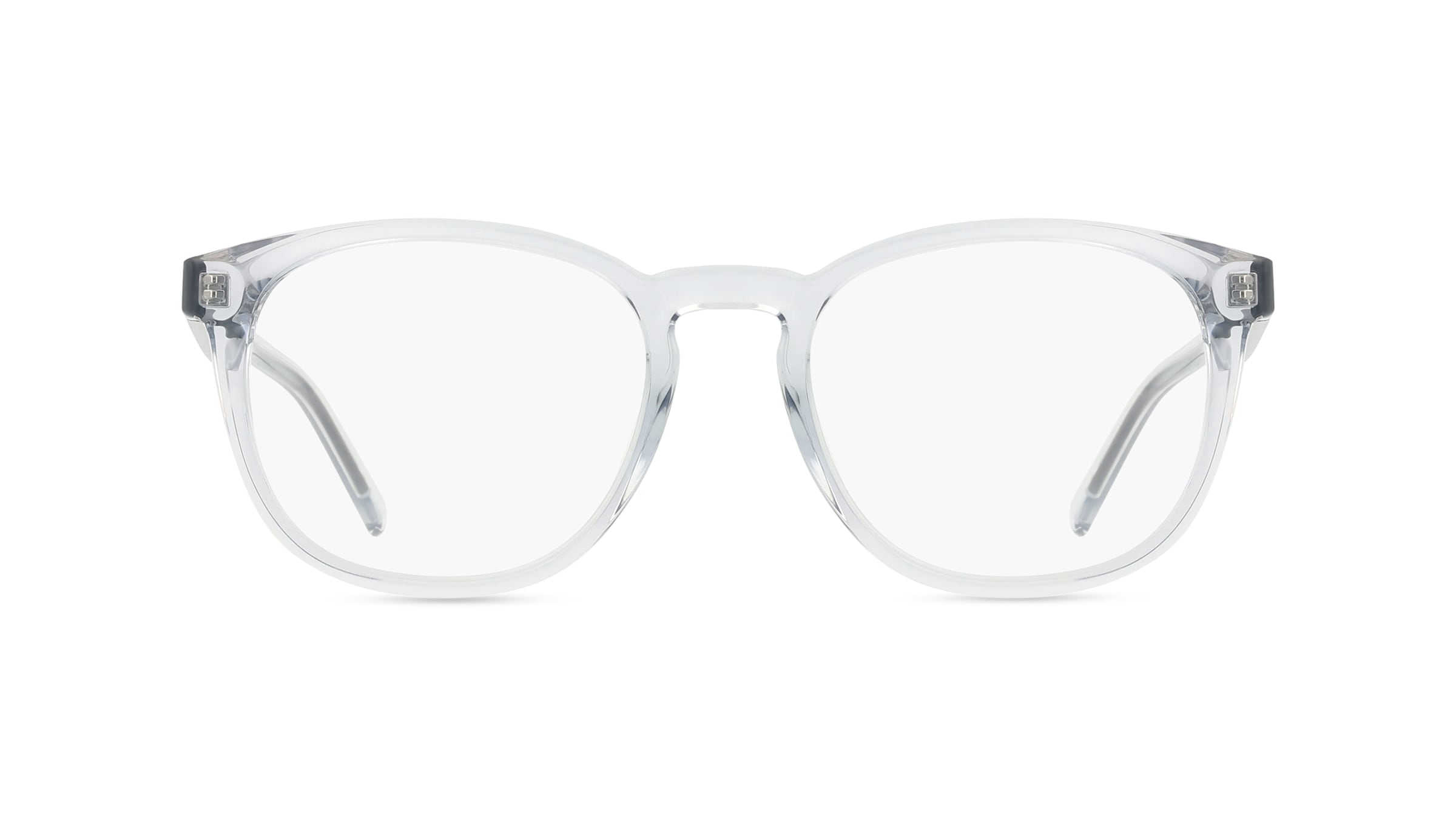 Hugo HG 1360 Herren-Brille inkl. Gläser Vollrand Panto Kunststoff-Gestell 42mm/20mm/145mm, Grau