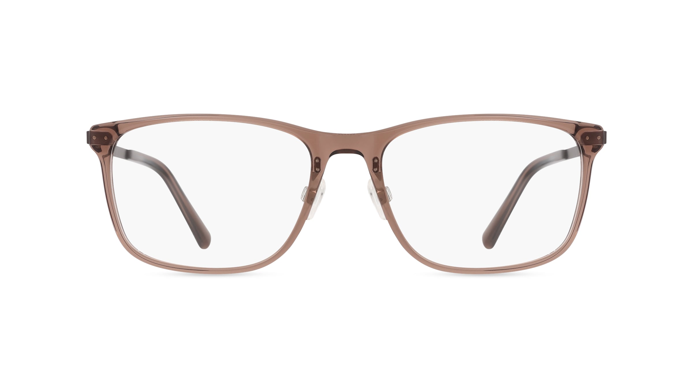 Fielmann BD 551 CL Herren-Brille inkl. Gläser Vollrand Eckig Acetat-Gestell 60mm/19mm/155mm, braun