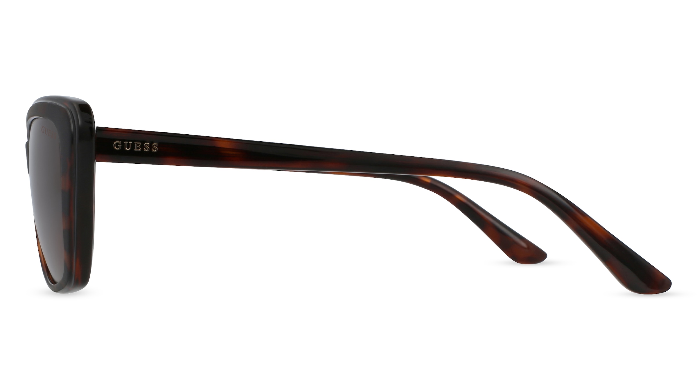 Thumbnail - Guess GU 7774 Damen-Sonnenbrille Vollrand Butterfly Propionat-Gestell, braun