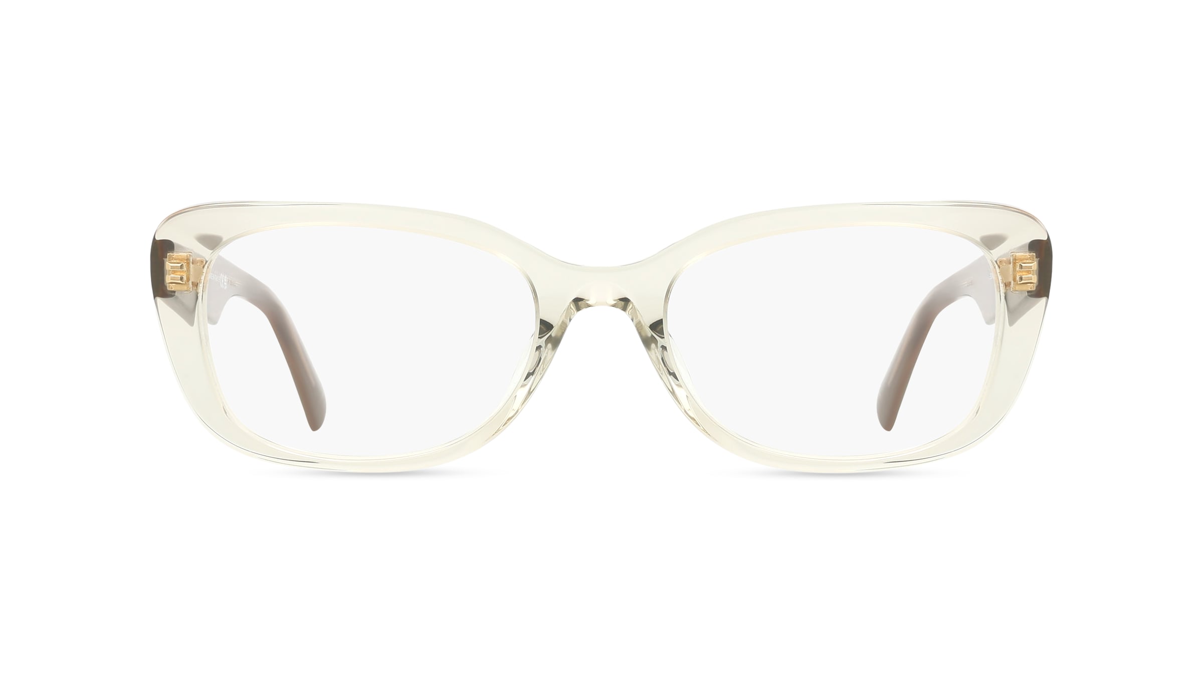 Miu Miu MU07VV Damen-Brille inkl. Gläser Vollrand Eckig Acetat-Gestell 55mm/19mm/140mm, gelb