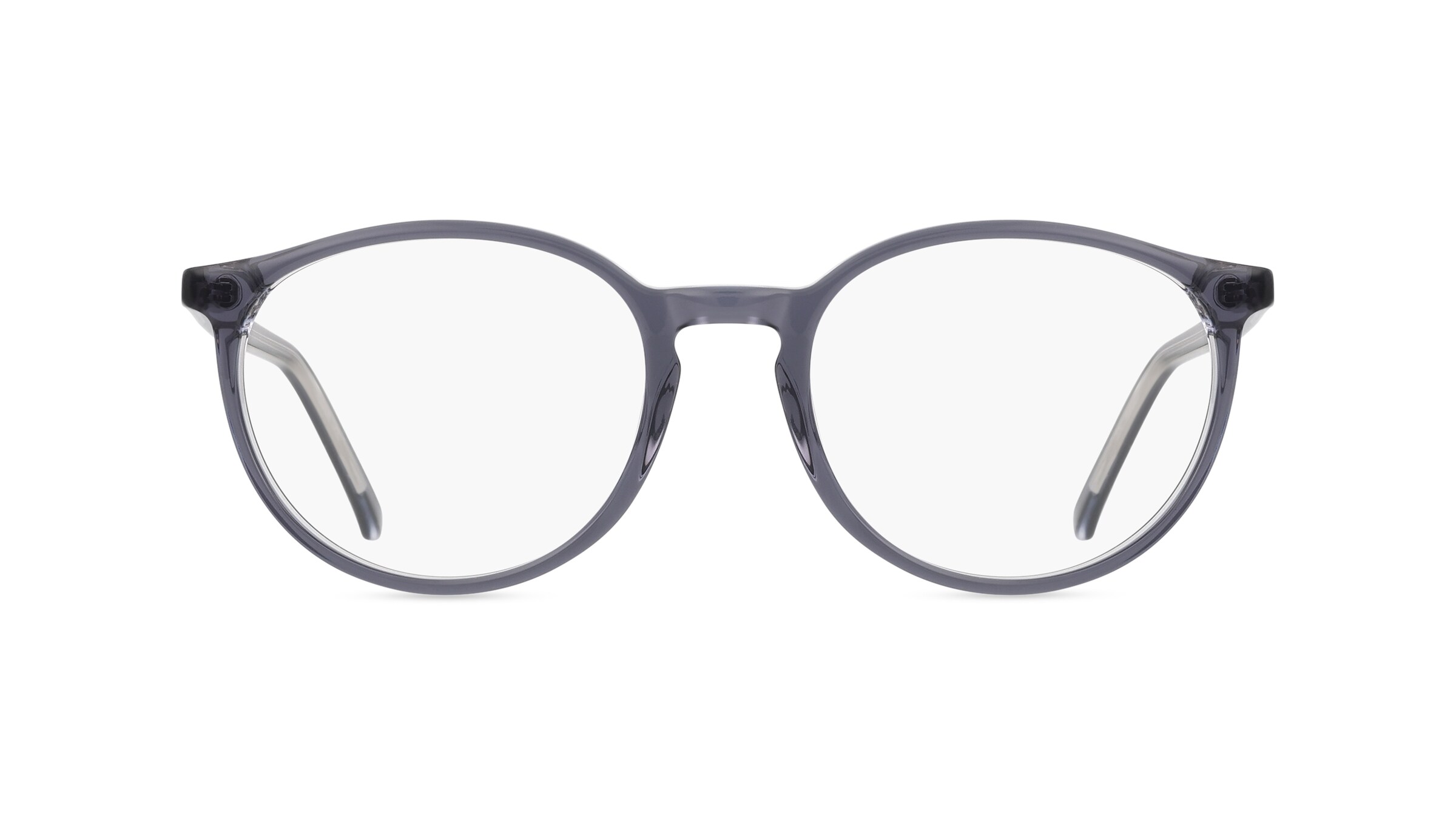 Fielmann JIL 005 RN RILEY Unisex-Brille inkl. Gläser Vollrand Panto Acetat-Gestell 52mm/19mm/145mm, grau