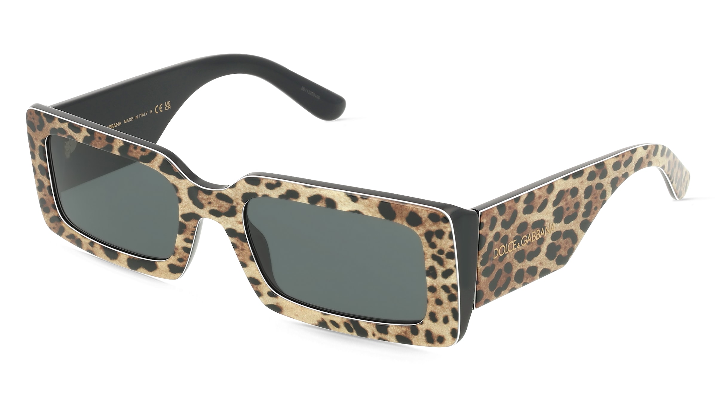 Dolce&amp;Gabbana DG4416 Damen-Sonnenbrille Vollrand Quadratisch Acetat-Gestell, Schwarz