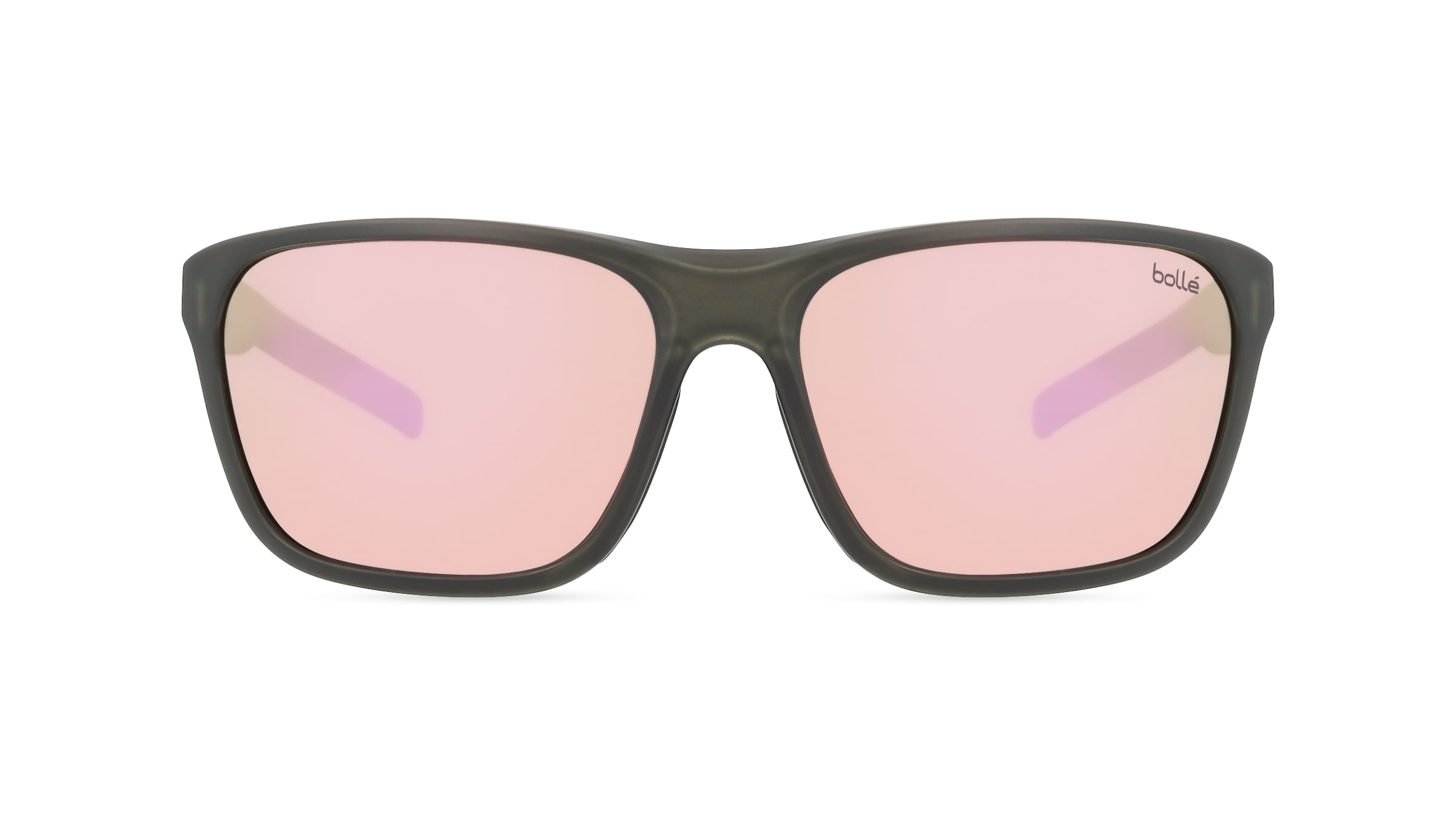 Bollé STRIX Unisex-Sonnenbrille Vollrand Eckig Kunststoff-Gestell, schwarz