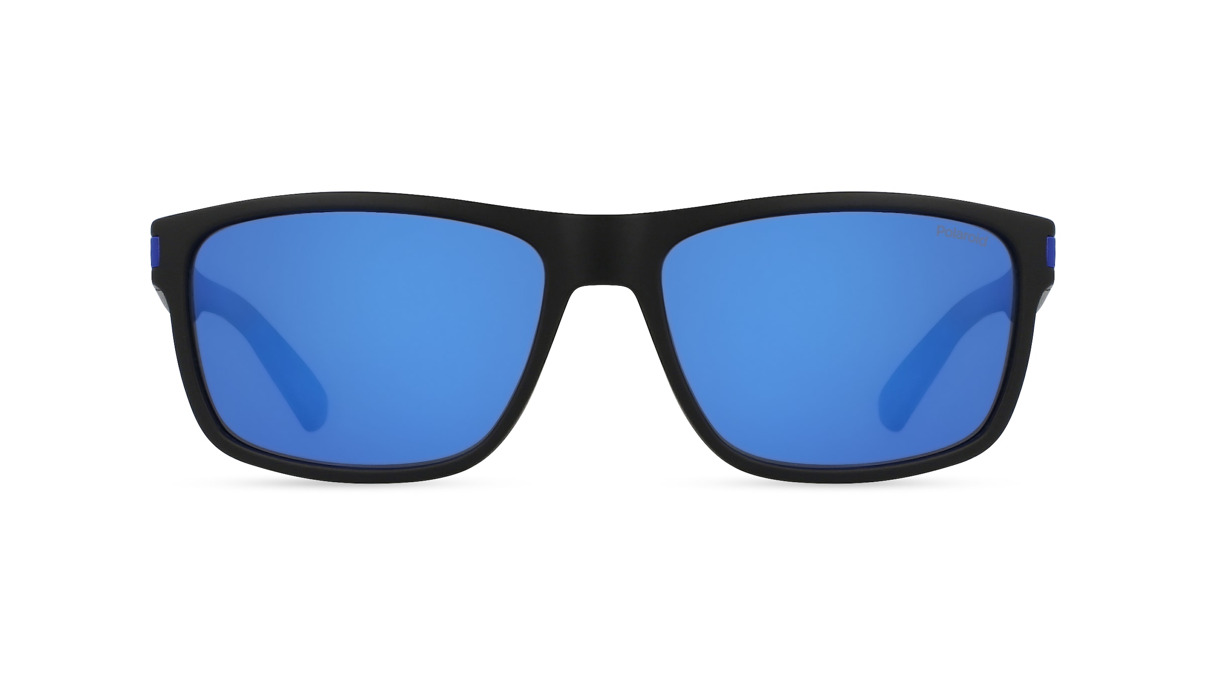 Polaroid PLD 2121/S Herren-Sonnenbrille Vollrand Eckig Kunststoff-Gestell, schwarz