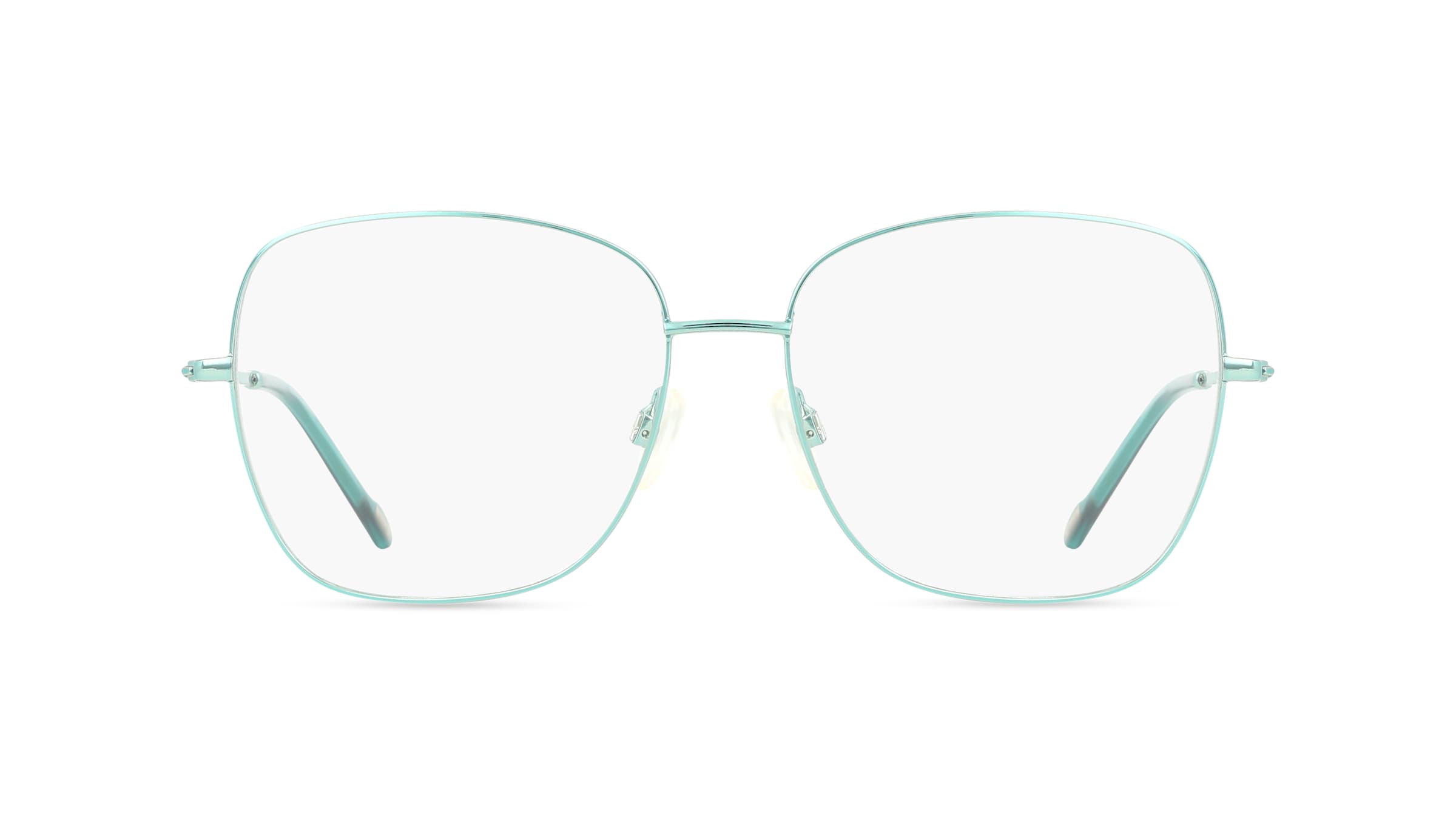 JOOP! 3334 Damen-Brille inkl. Gläser Vollrand Eckig Edelstahl-Gestell 55mm/15mm/140mm, Grün