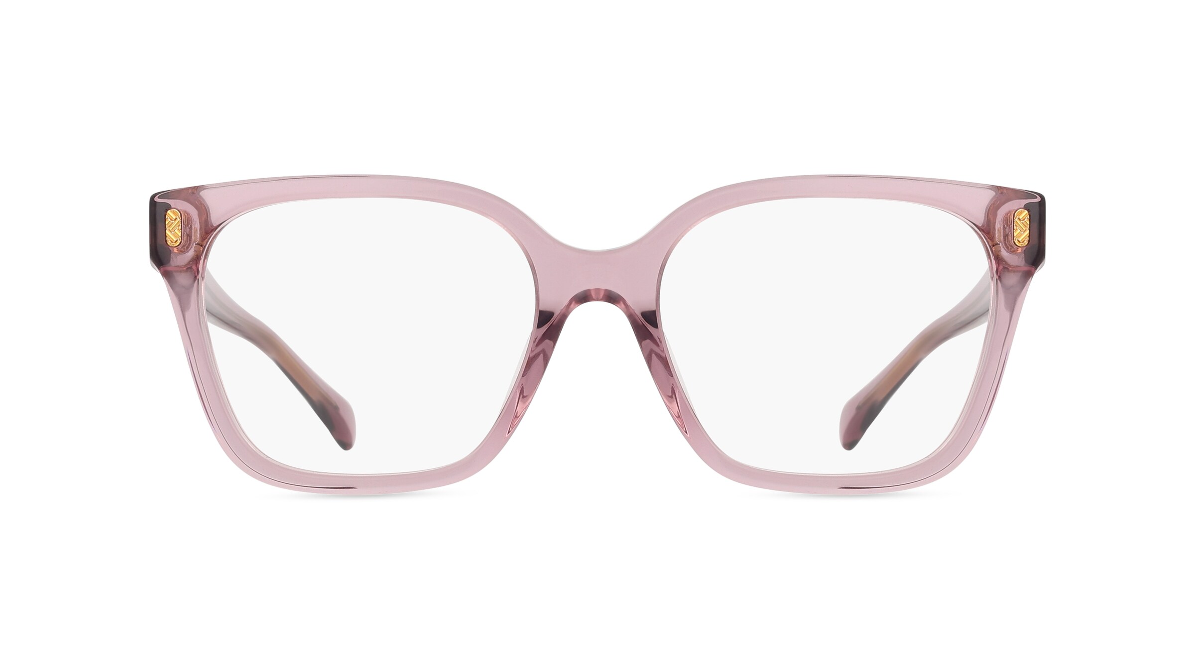 Ralph RA7158U Damen-Brille inkl. Gläser Vollrand Eckig Acetat-Gestell 53mm/18mm/145mm, lila