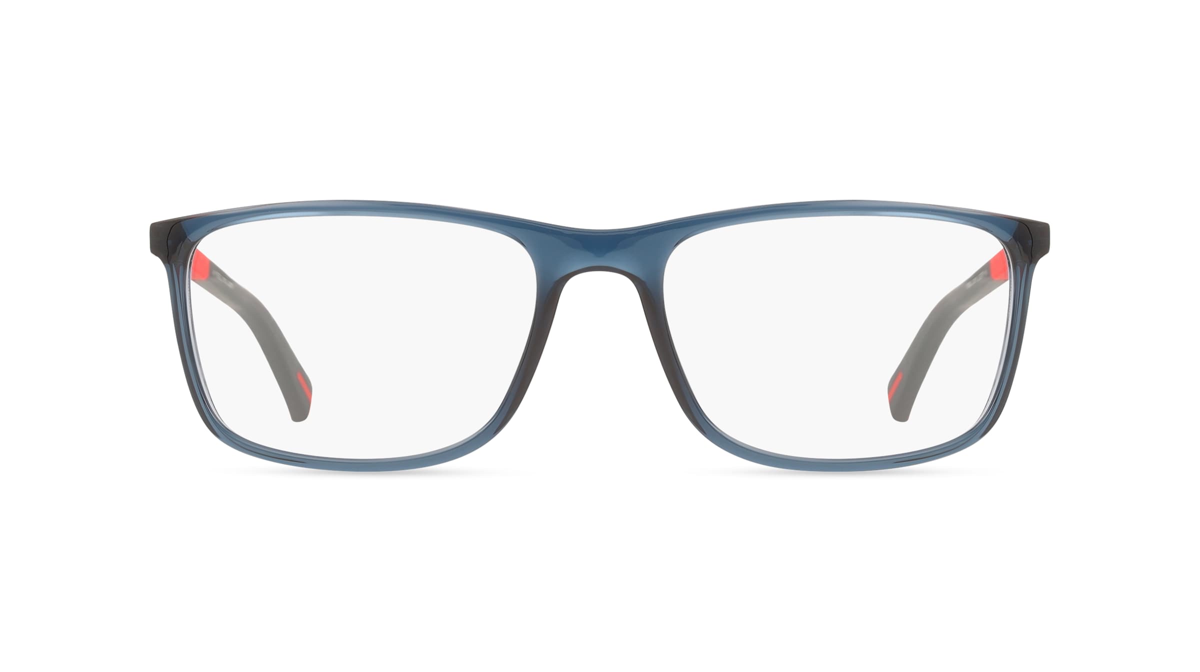 Prada Linea Rossa PS03QV Herren-Brille inkl. Gläser Vollrand Eckig Kunststoff-Gestell 55/18/145, grau