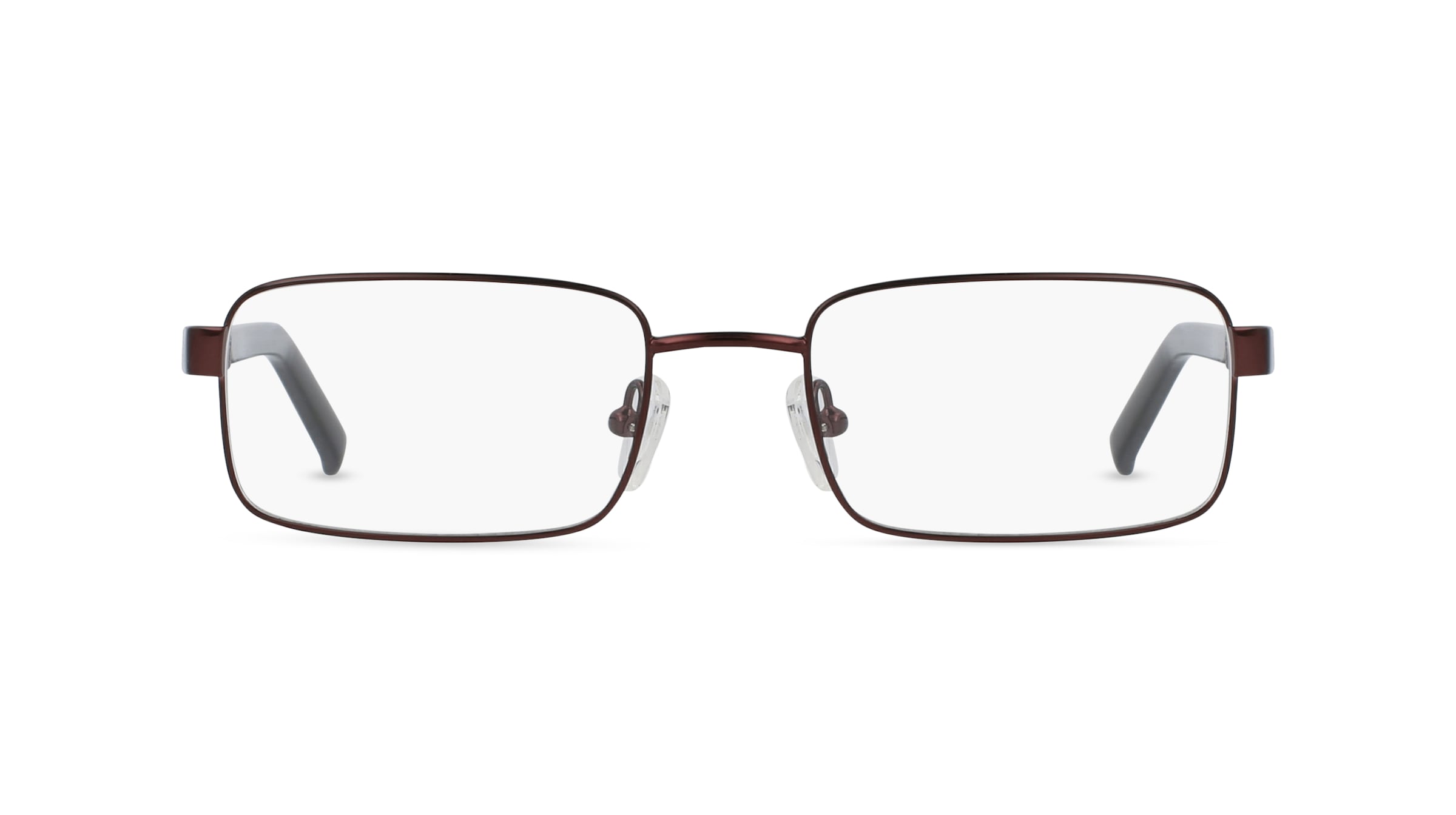 Fielmann CY 019 FLEX CL Herren-Brille inkl. Gläser Vollrand Eckig Edelstahl-Gestell 50mm/19mm/140mm, braun