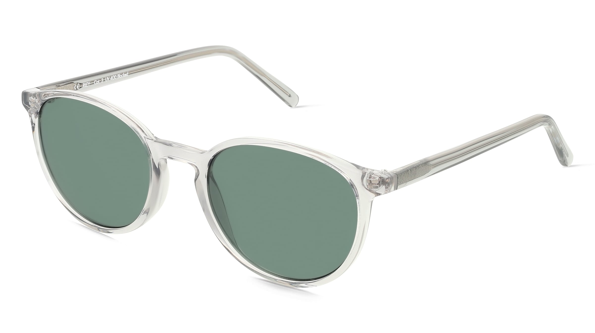 Fielmann JIL 005 SUN CL Damen-Sonnenbrille Vollrand Panto Acetat-Gestell, grau