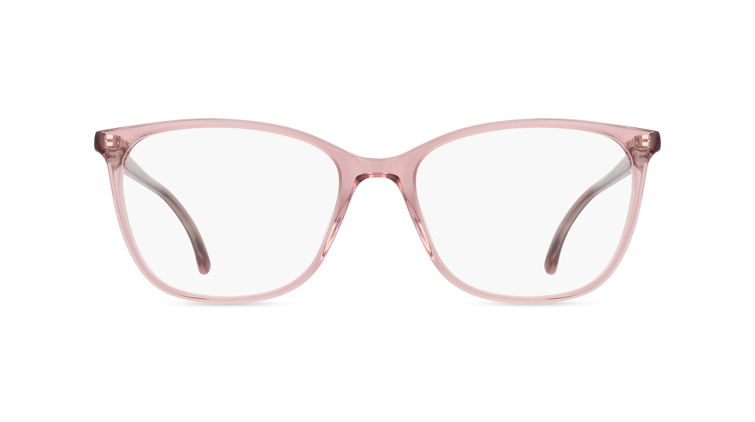 Fielmann LN 046 RN Damen-Brille inkl. Gläser Vollrand Eckig Acetat-Gestell 53mm/16mm/140mm, pink