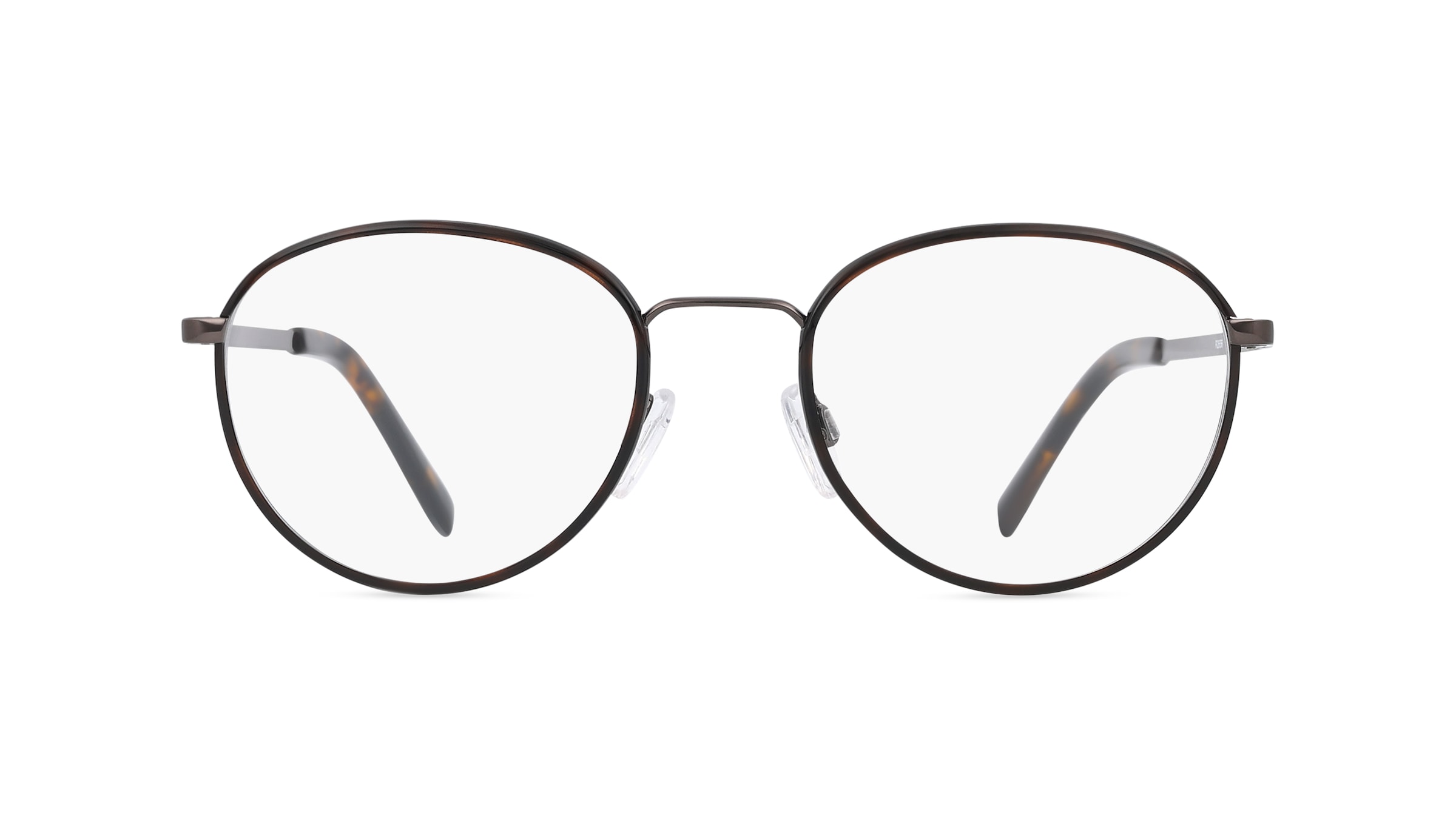 Rodenstock 2656 Unisex-Brille inkl. Gläser Vollrand Rund Metall-Gestell 51mm/19mm/140mm, braun