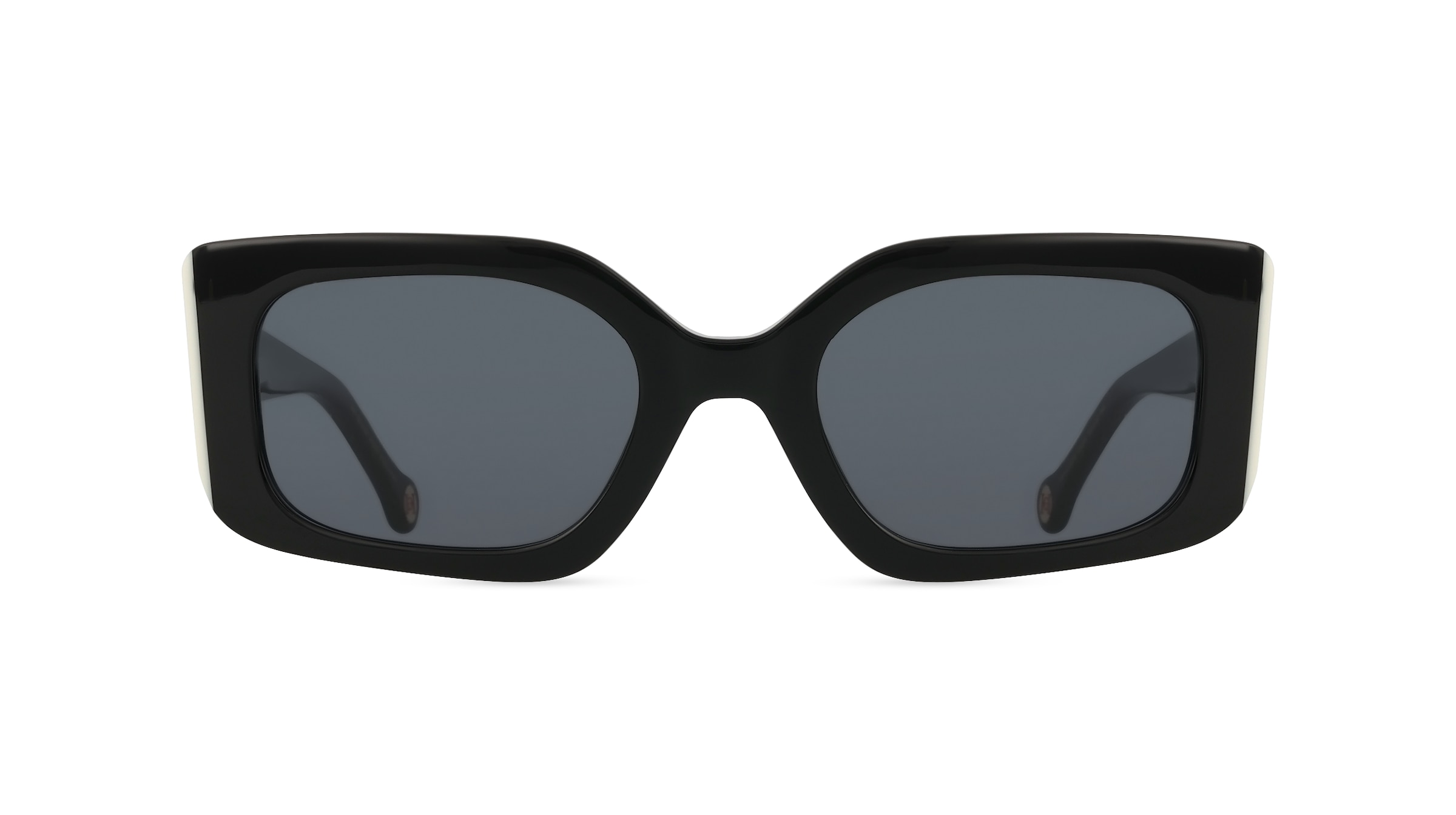 Carolina Herrera 0182/S Damen-Sonnenbrille Vollrand Eckig Acetat-Gestell, schwarz