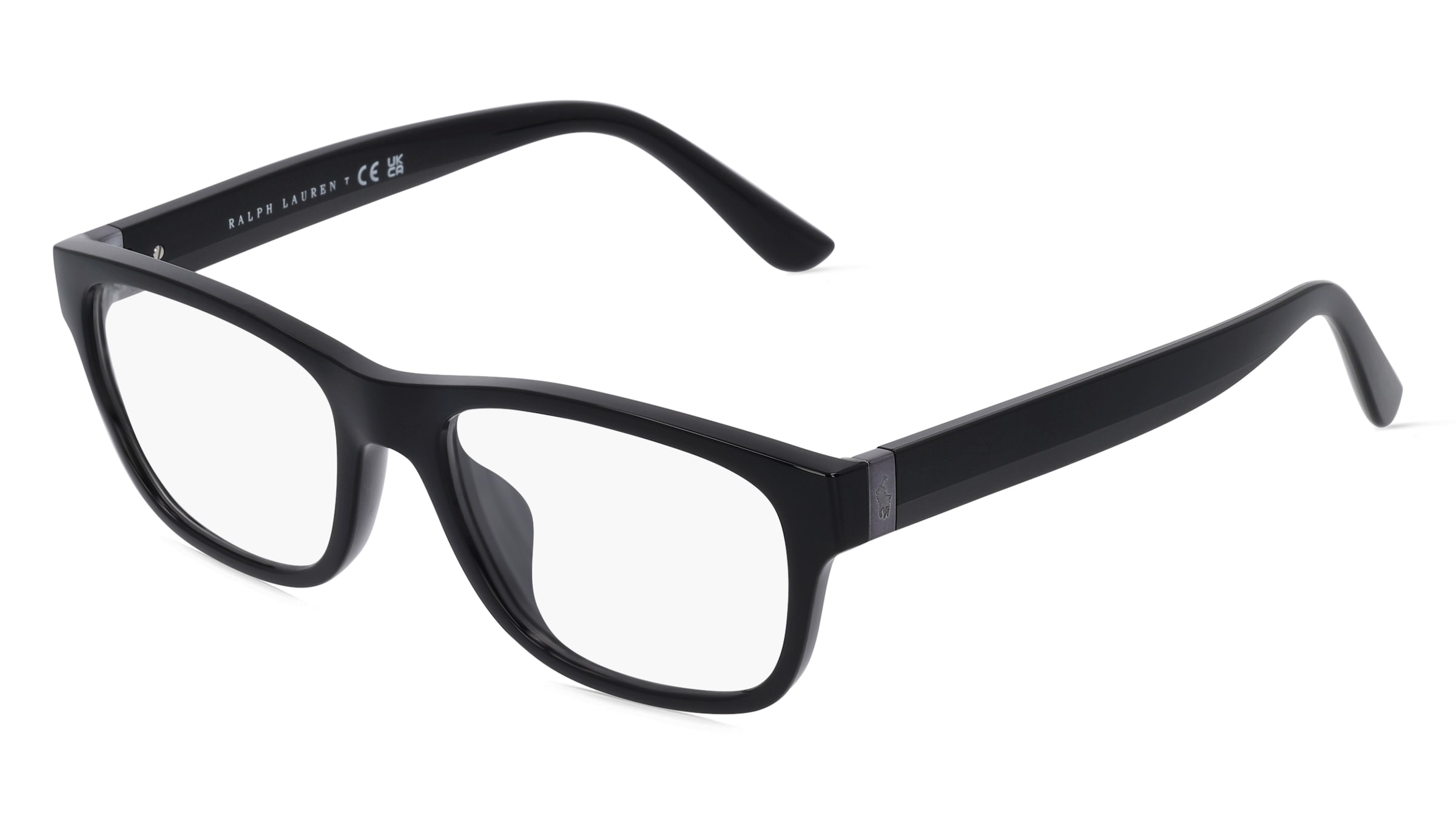 Polo Ralph Lauren PH 2263U Herren-Brille inkl. Gläser Vollrand Quadratisch Kunststoff-Gestell 55/18/145, Schwarz