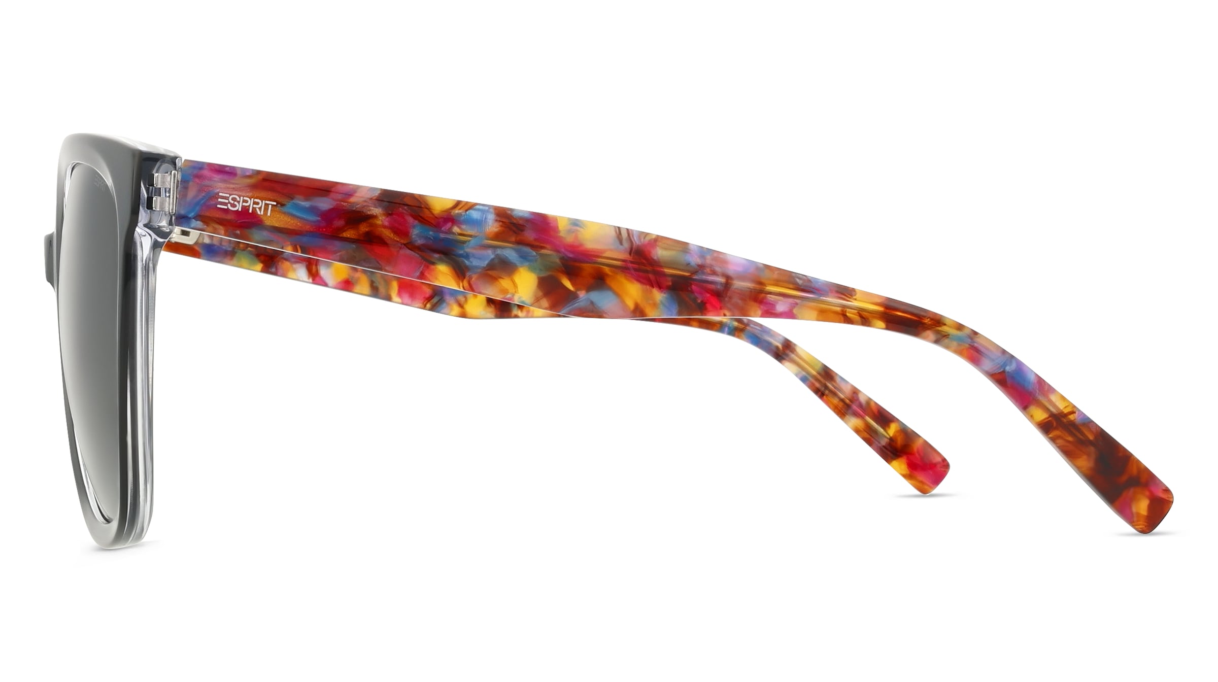 Thumbnail - Esprit 40119 Damen-Sonnenbrille Vollrand Eckig Acetat-Gestell, grau