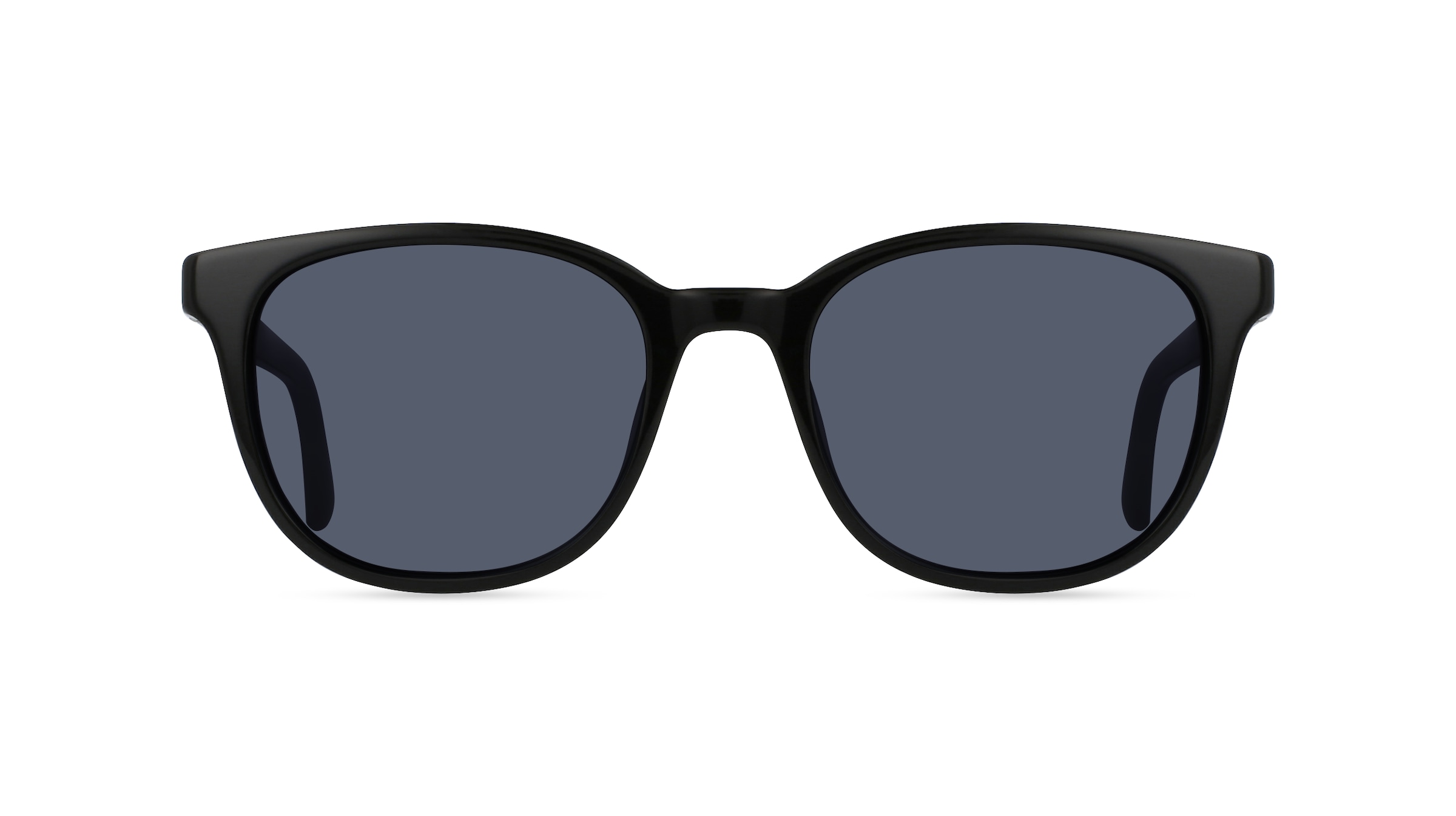 Fielmann LN 020 SUN CL Unisex-Sonnenbrille Vollrand Eckig Acetat-Gestell, schwarz