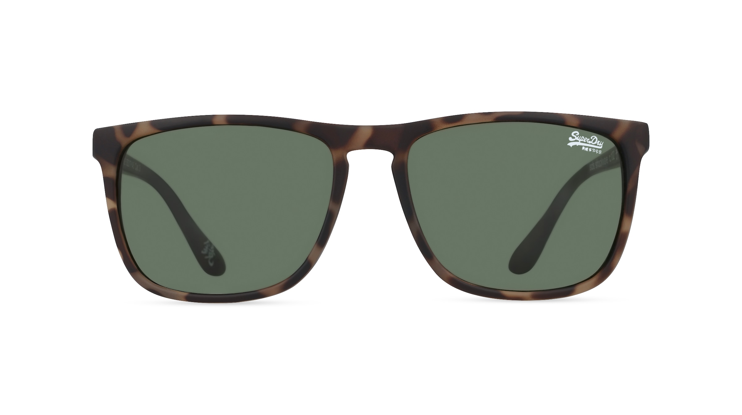 Superdry SHOCKWAVE Unisex-Sonnenbrille Vollrand Eckig Kunststoff-Gestell, Havanna