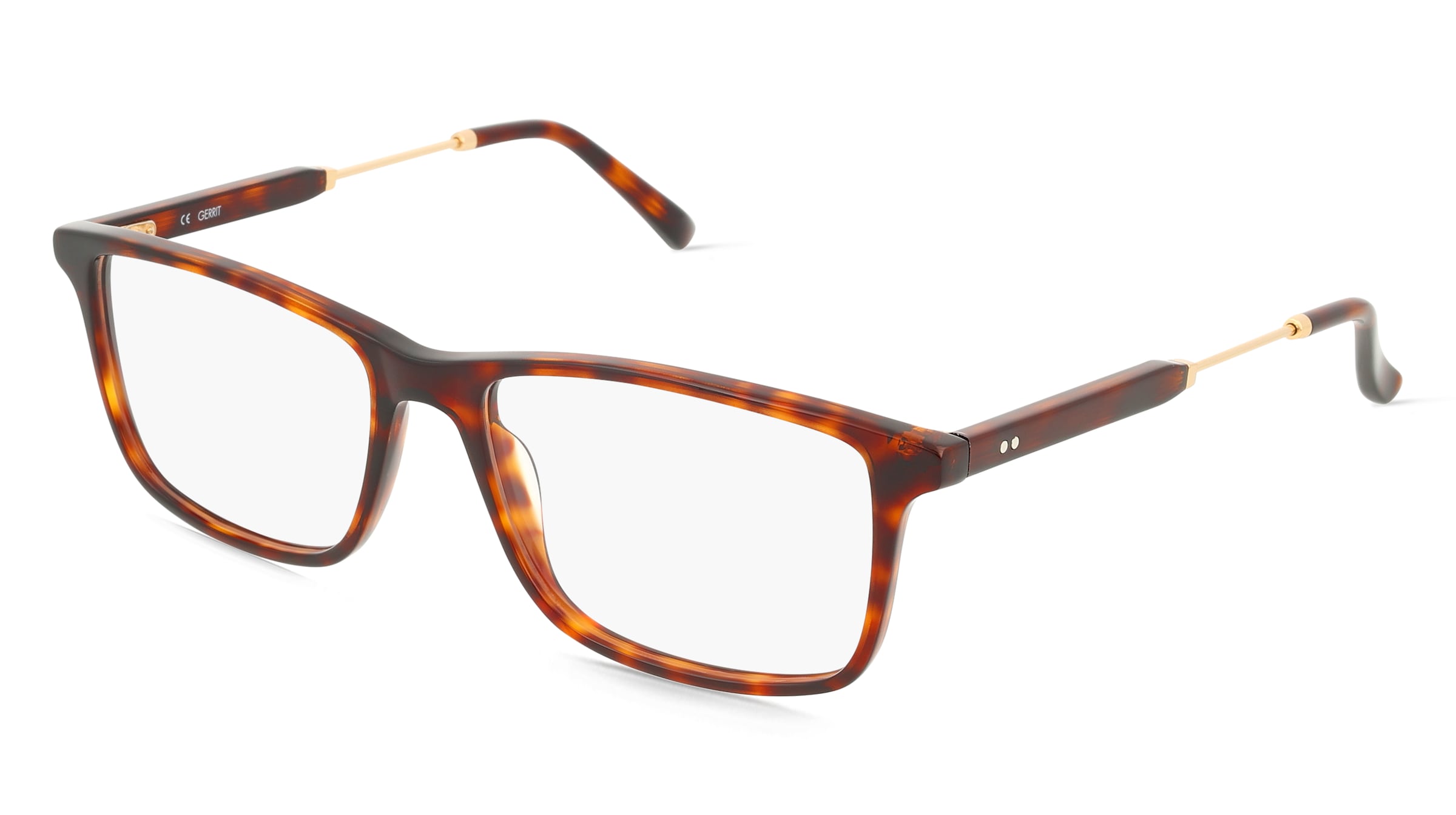 Fielmann BD 574 CL GERRIT Herren-Brille inkl. Gläser Vollrand Quadratisch Acetat-Gestell 55/17/145, Havanna