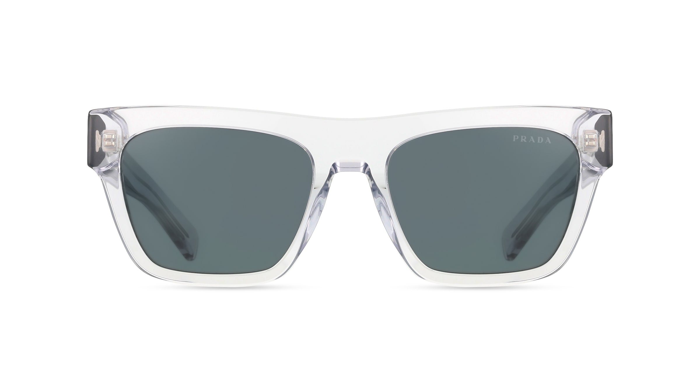 Prada 0PR C03S Herren-Sonnenbrille Vollrand Eckig Acetat-Gestell, transparent