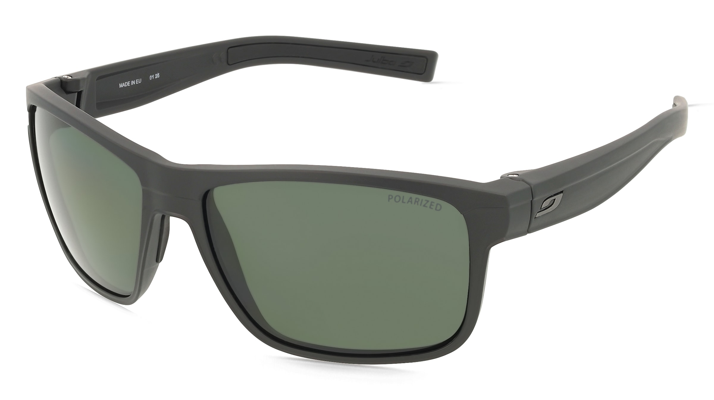 Julbo J49990 RENEGADE Unisex-Sonnenbrille Vollrand Eckig Kunststoff-Gestell, Schwarz