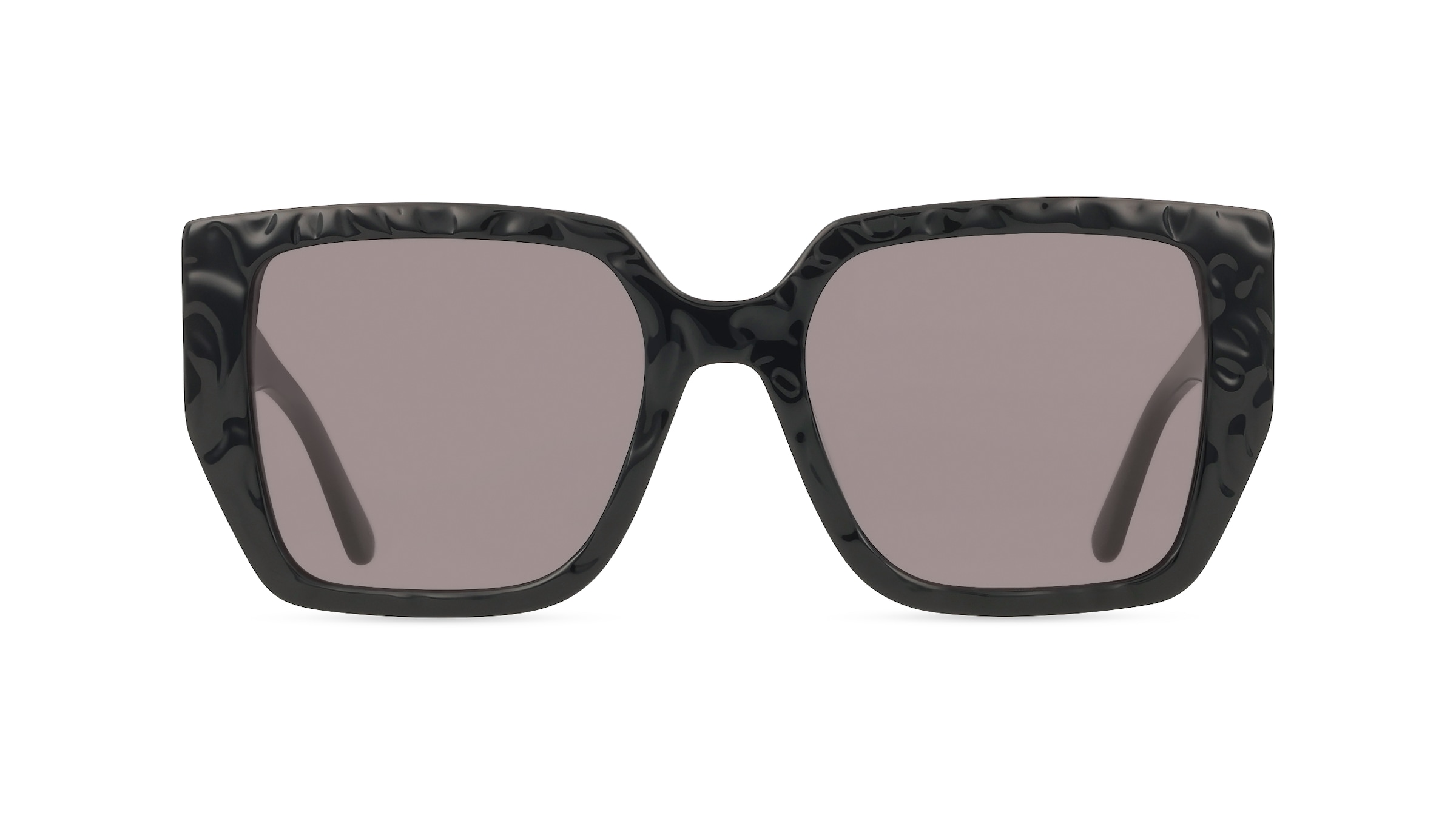 Karl Lagerfeld KL6036S Damen-Sonnenbrille Vollrand Eckig Kunststoff-Gestell, Schwarz