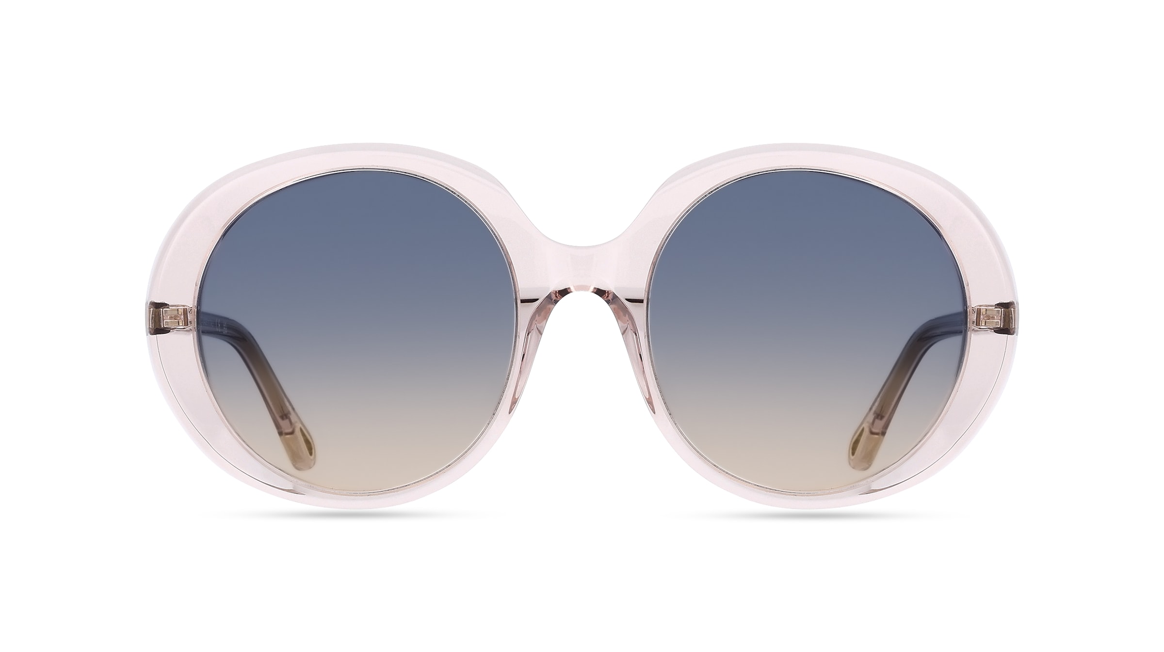 Chloé CH0007S Damen-Sonnenbrille Vollrand Oval Kunststoff-Gestell, braun