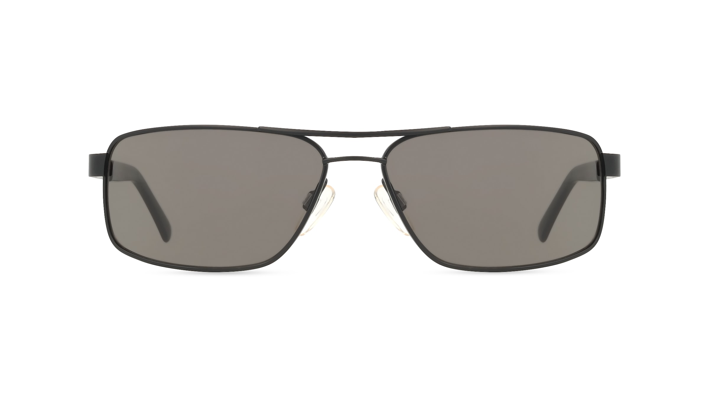 Fielmann OBRA 346 SUN FLEX FA Herren-Sonnenbrille Vollrand Quadratisch Metall-Gestell, schwarz