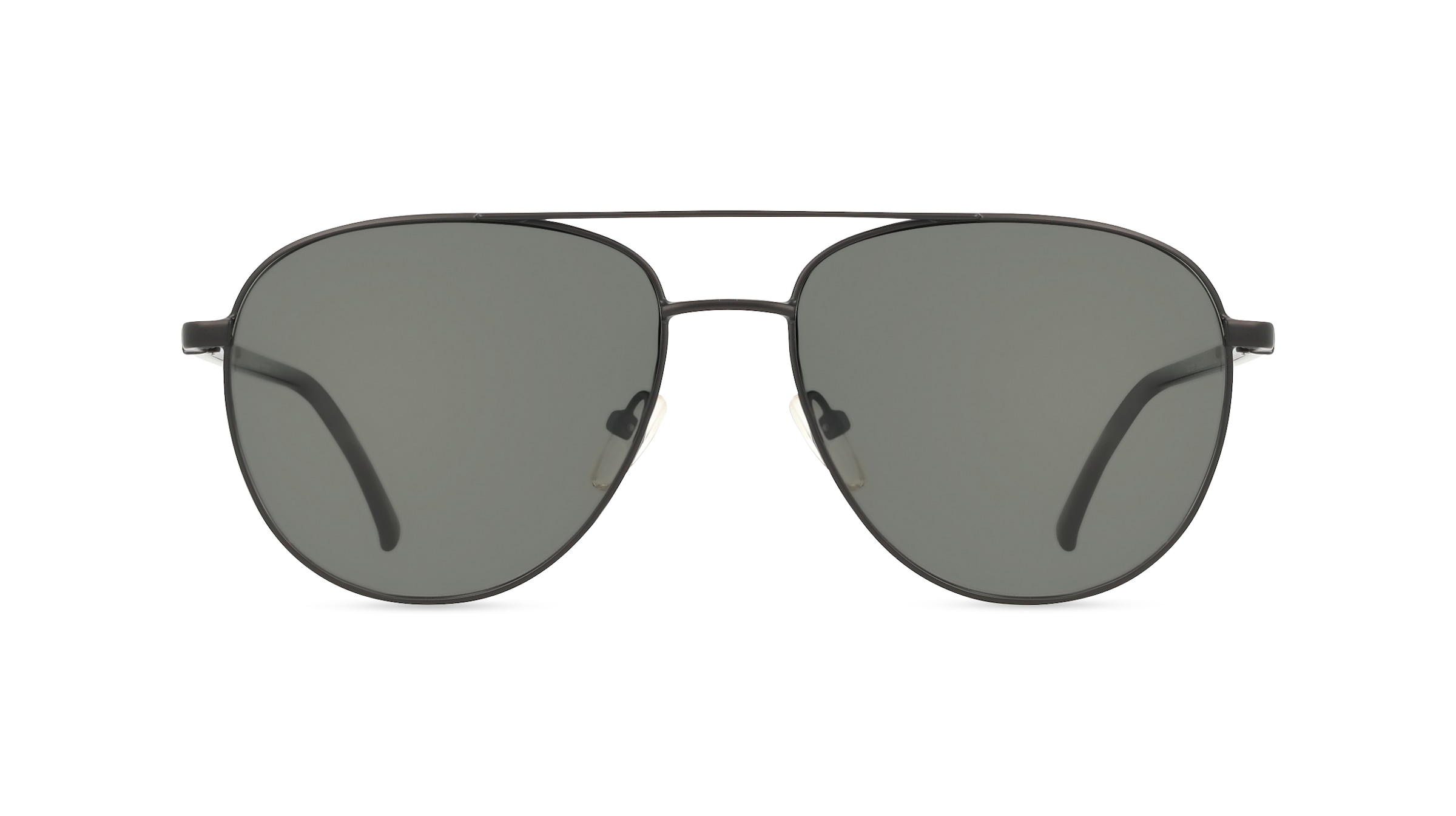 Fielmann MC 581 SUN CL DARCY Damen-Sonnenbrille Vollrand Pilot Edelstahl-Gestell, Schwarz