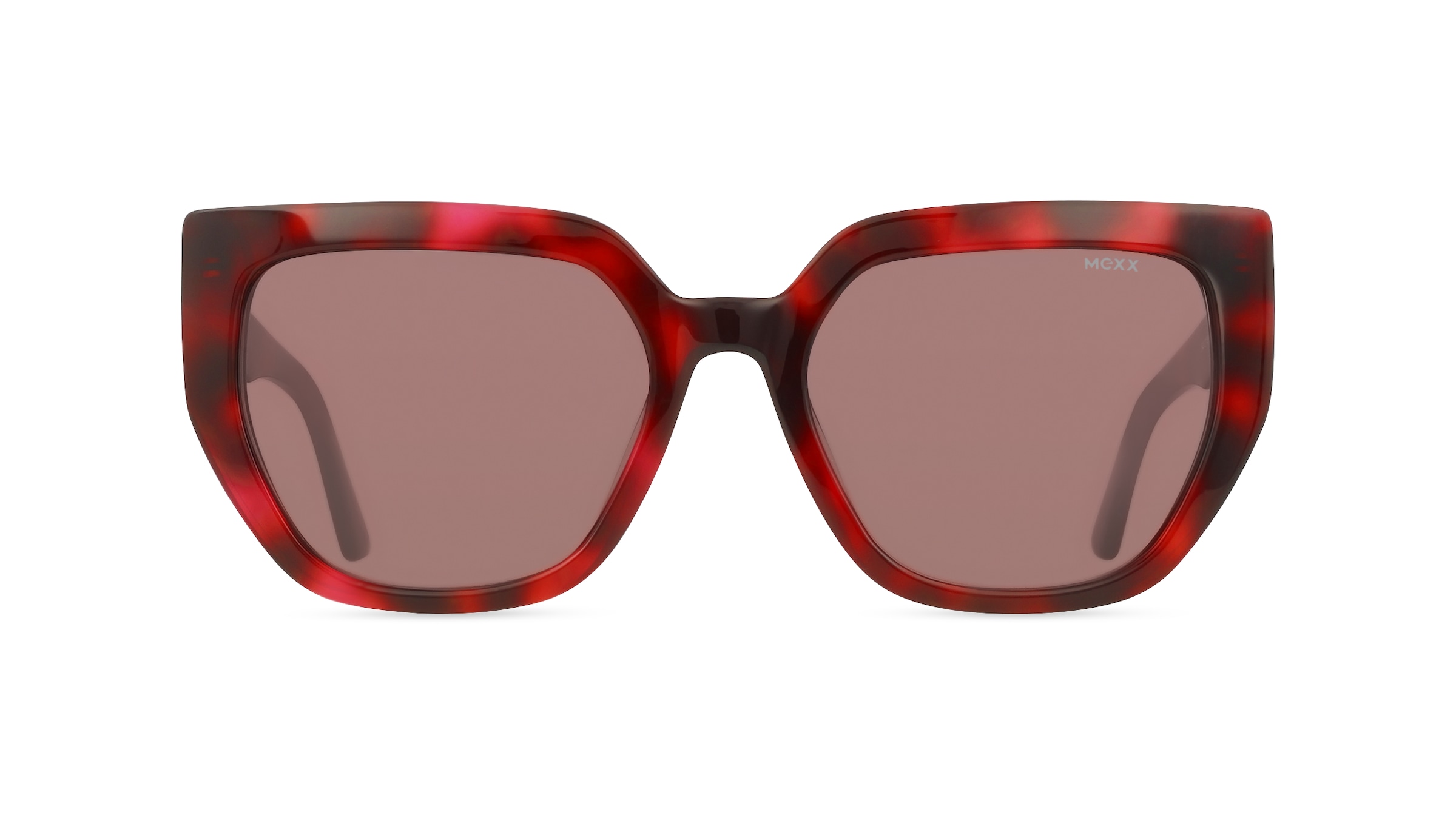 Mexx Eyes 6566 Damen-Sonnenbrille Vollrand Cateye Kunststoff-Gestell, pink