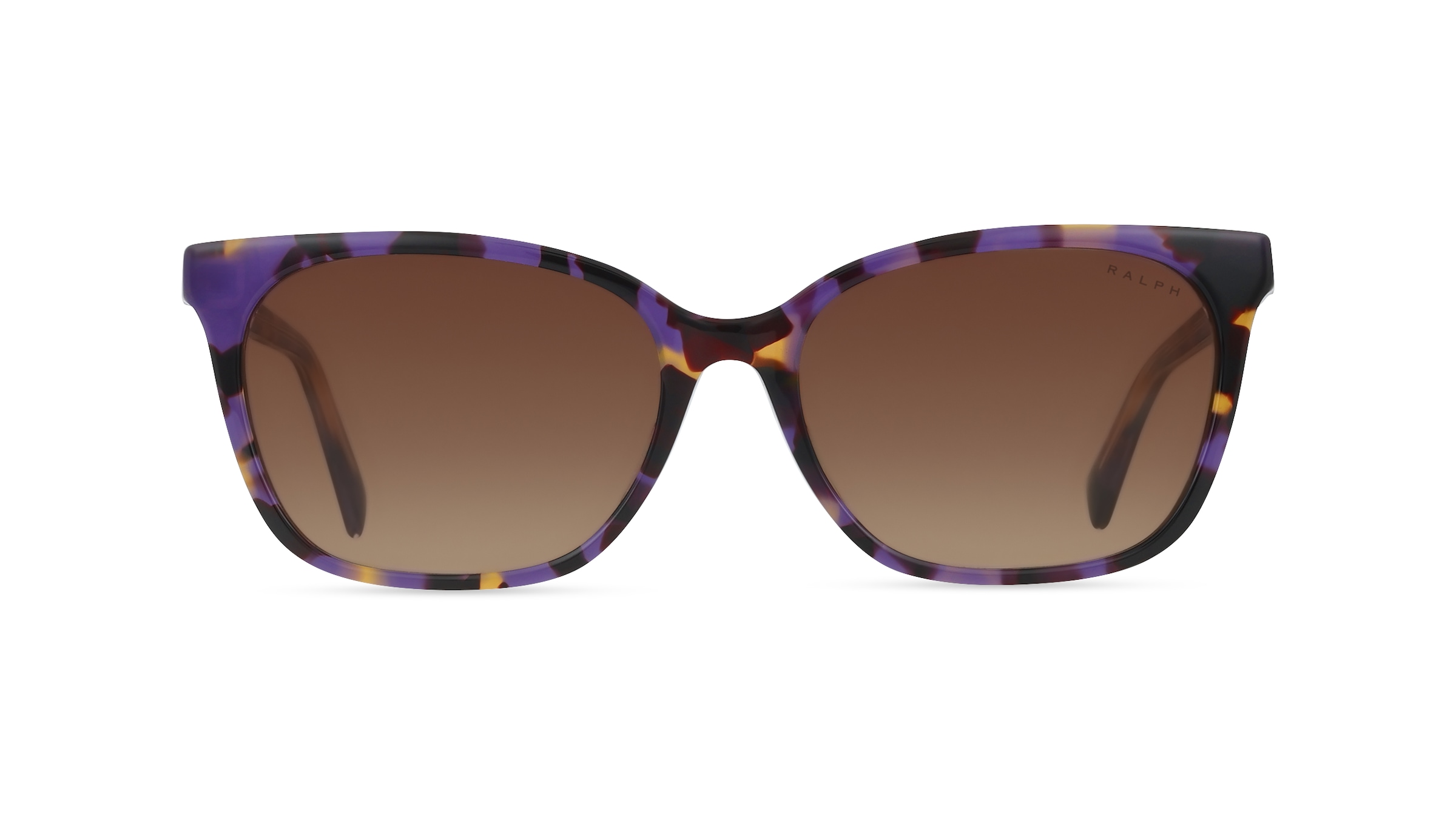 Ralph Lauren RA5348U Damen-Sonnenbrille Vollrand Quadratisch Acetat-Gestell, Lila