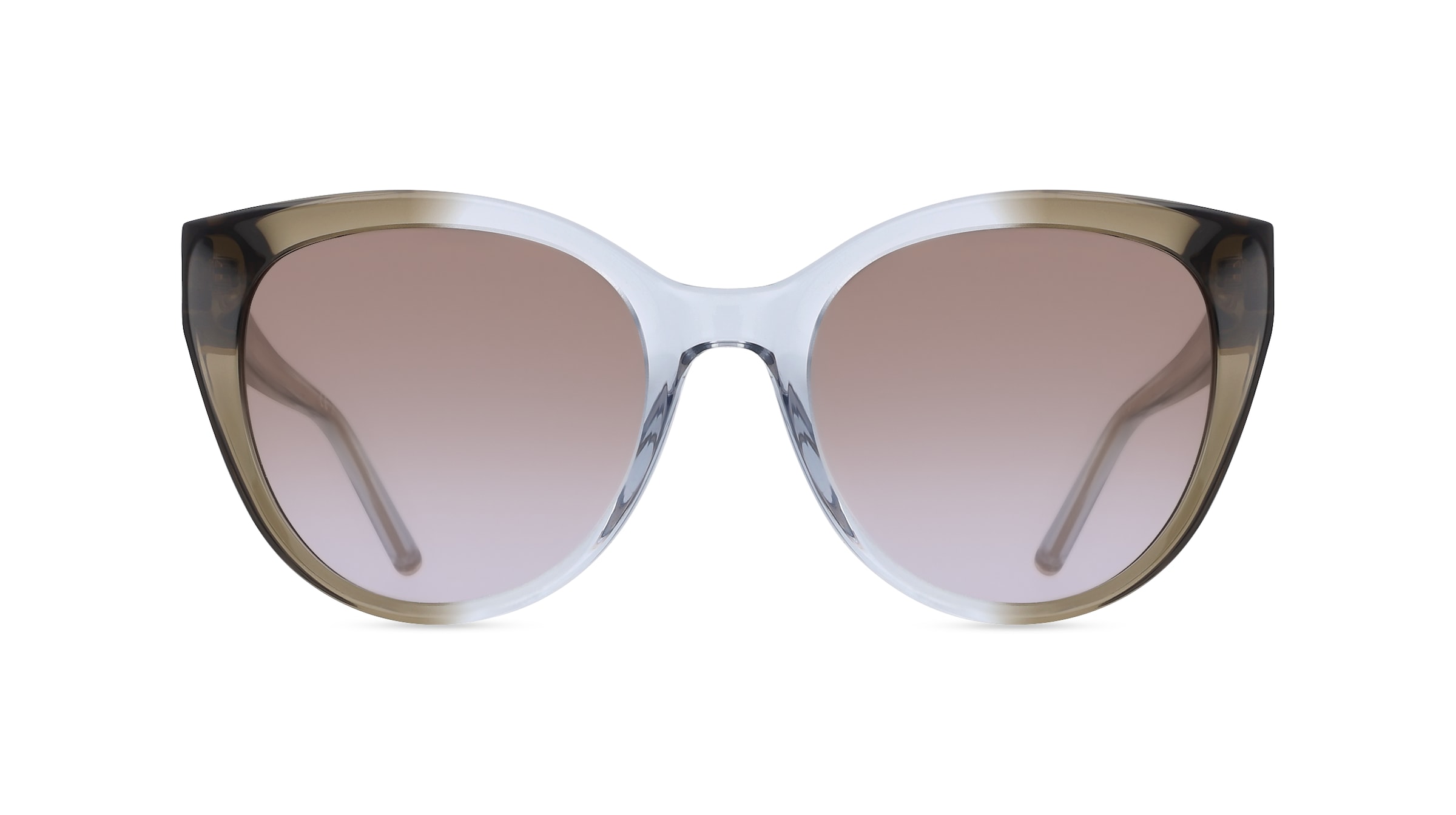 Escada ESCSESD87 Damen-Sonnenbrille Vollrand Butterfly Kunststoff-Gestell, transparent