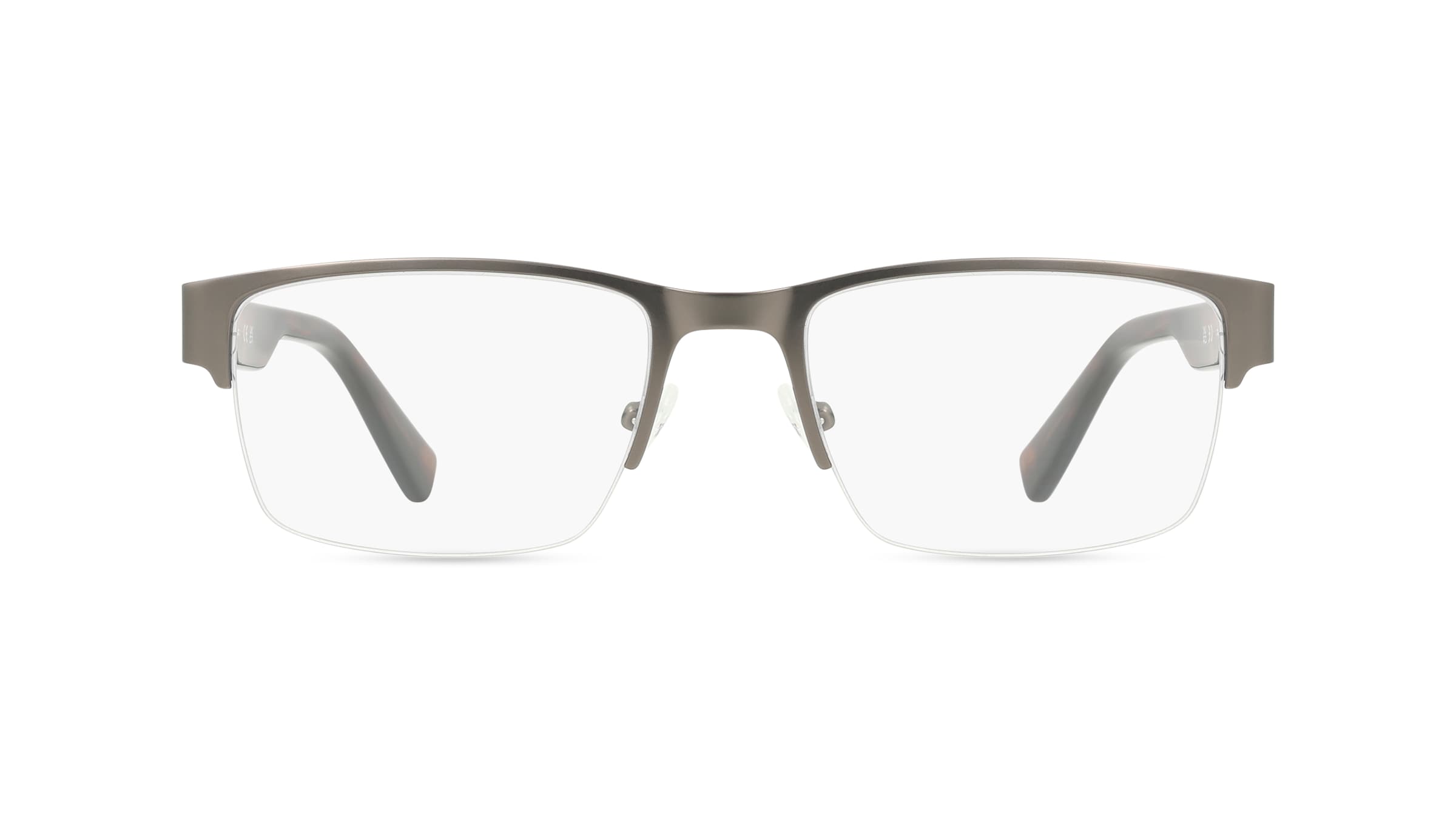 Lacoste L2299 Herren-Brille inkl. Gläser Vollrand Eckig Metall-Gestell 54mm/19mm/145mm, grau