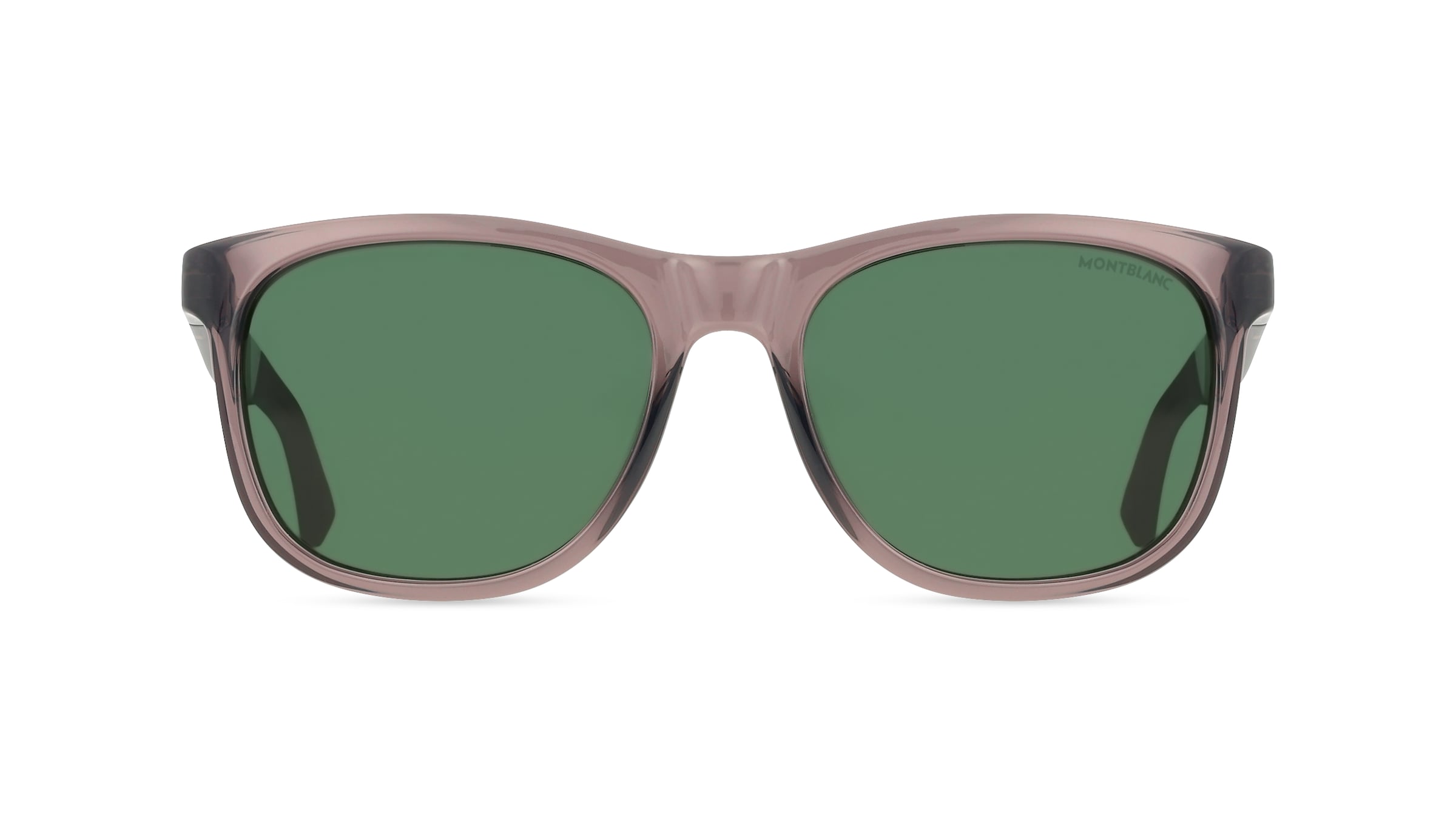 Montblanc MB0400S Herren-Sonnenbrille Vollrand Eckig Kunststoff-Gestell, grau
