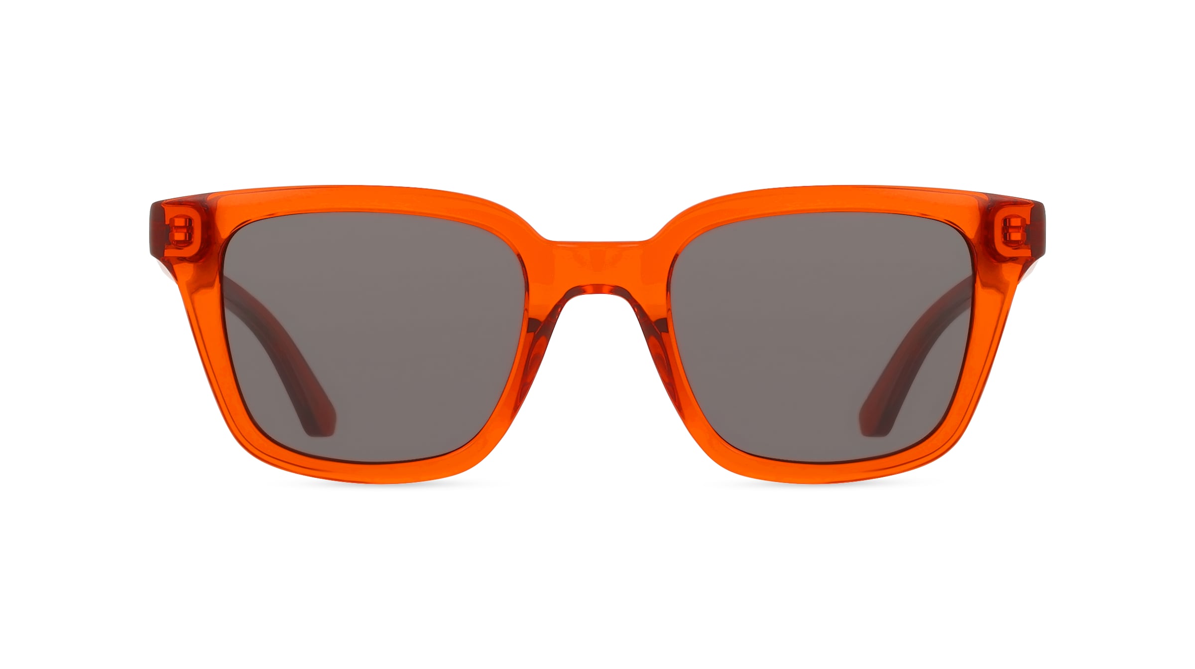 Calvin Klein CK24506S Unisex-Sonnenbrille Vollrand Eckig Bio-Kunststoff-Gestell, orange