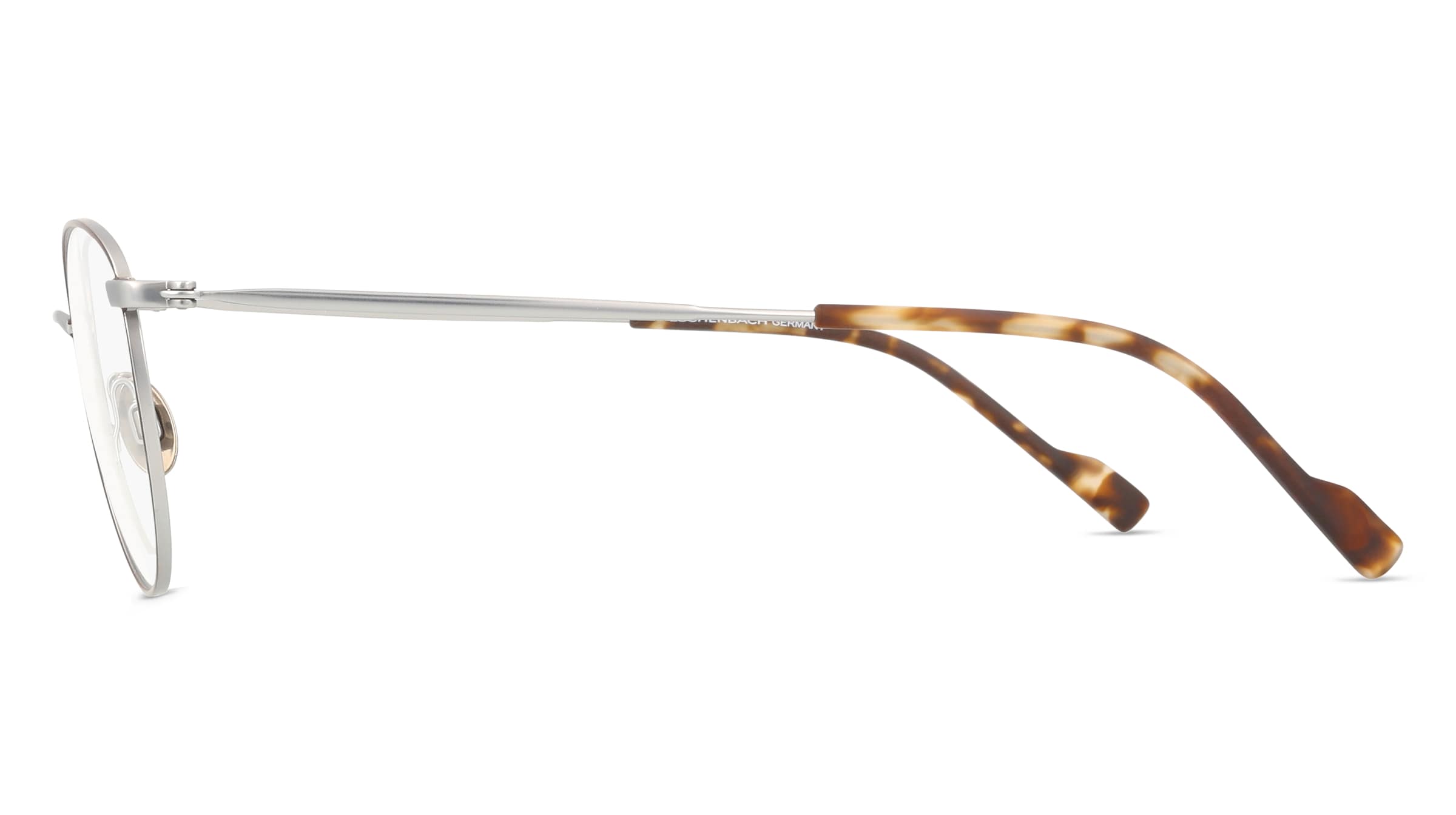 Thumbnail - Titanflex 820822 Herren-Brille inkl. Gläser Vollrand Panto Titan-Gestell 50mm/21mm/145mm, Grau
