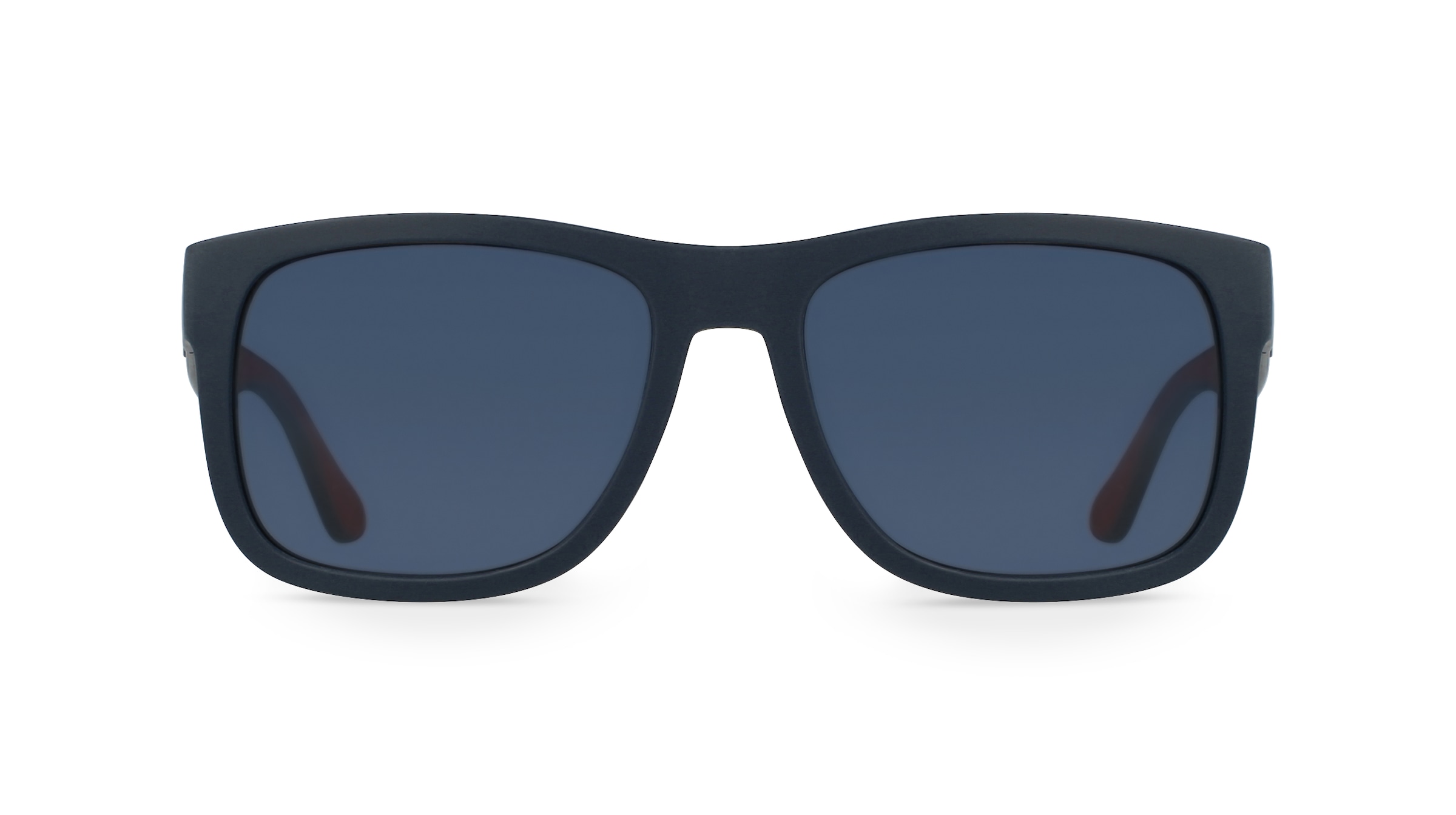 Tommy Hilfiger TH 1556/S Herren-Sonnenbrille Vollrand Eckig Kunststoff-Gestell, rot