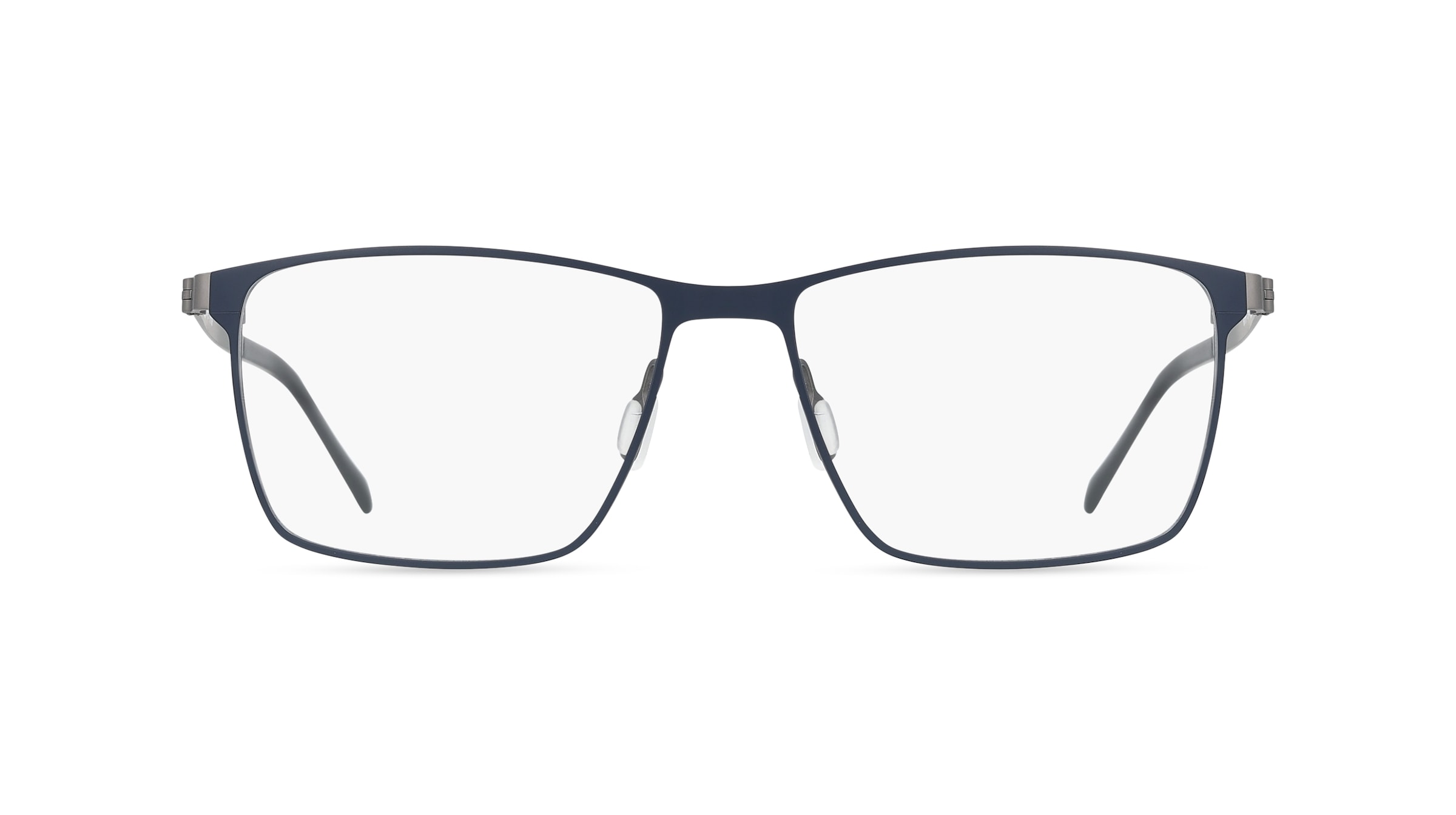 Rodenstock R7171 Herren-Brille inkl. Gläser Vollrand Quadratisch Titan-Gestell 57/17/145, blau