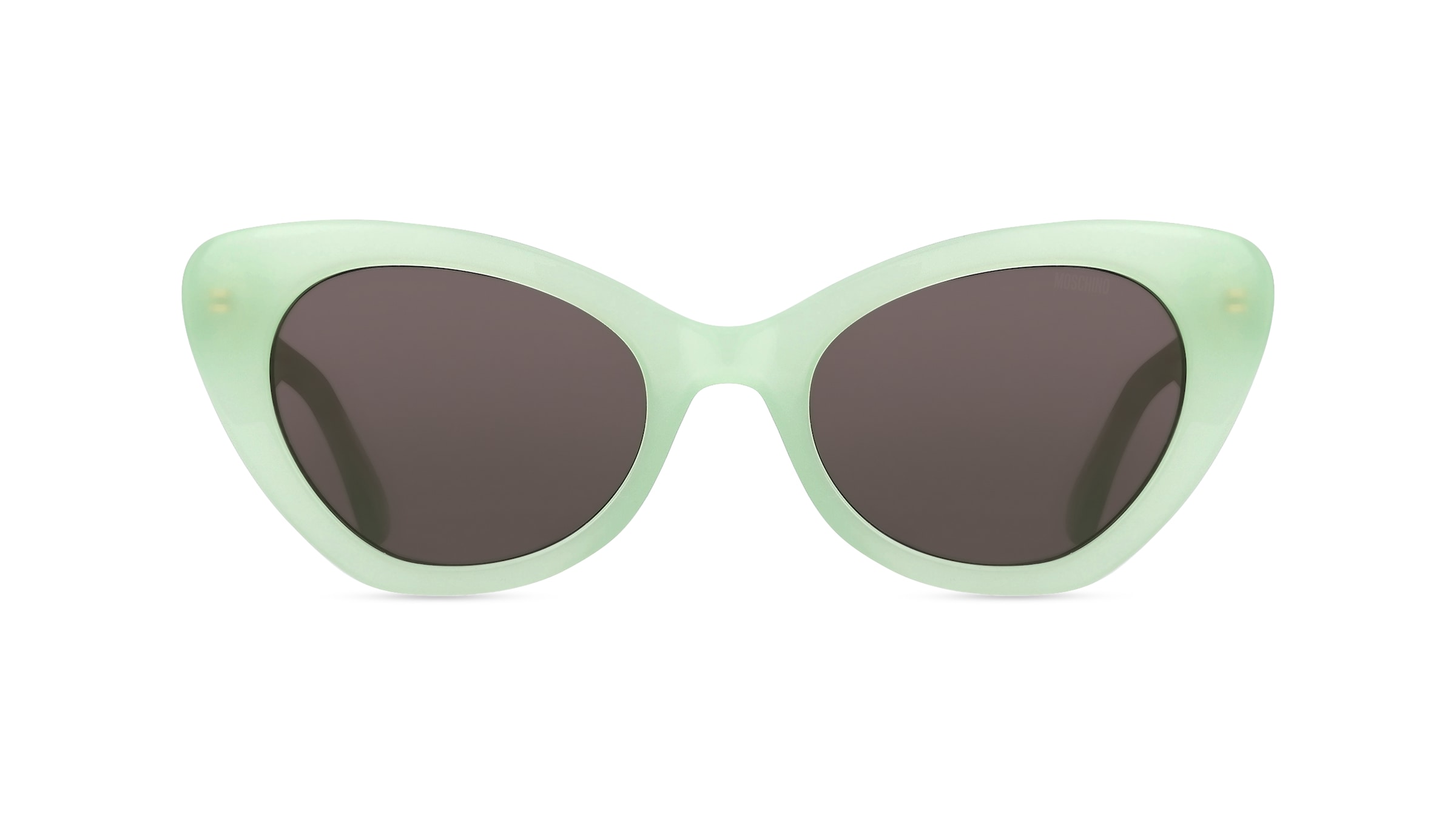 Moschino 147/S Damen-Sonnenbrille Vollrand Butterfly Acetat-Gestell, grün