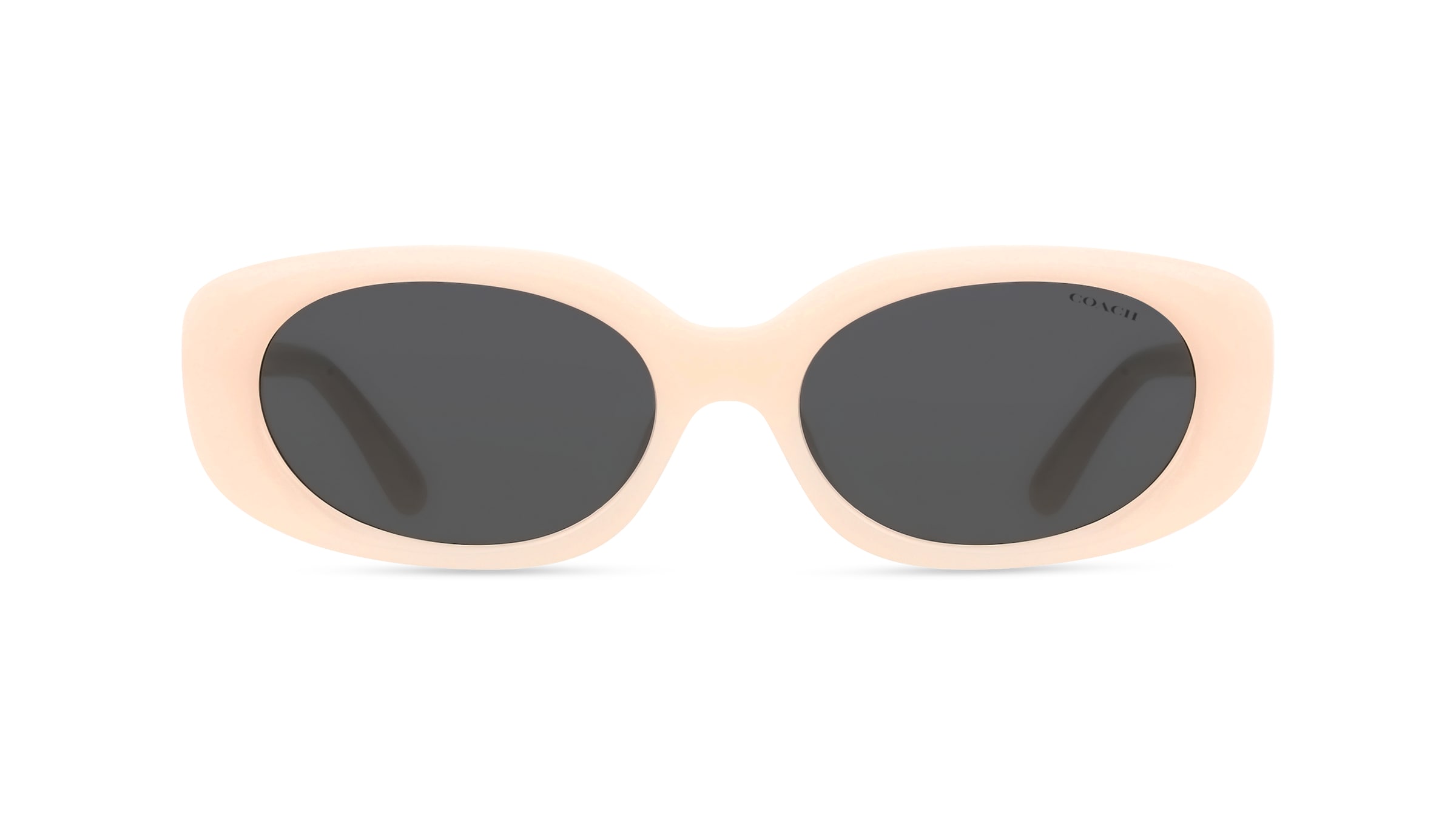 Coach 0HC8443D CBY84 Damen-Sonnenbrille Vollrand Oval Kunststoff-Gestell, blau