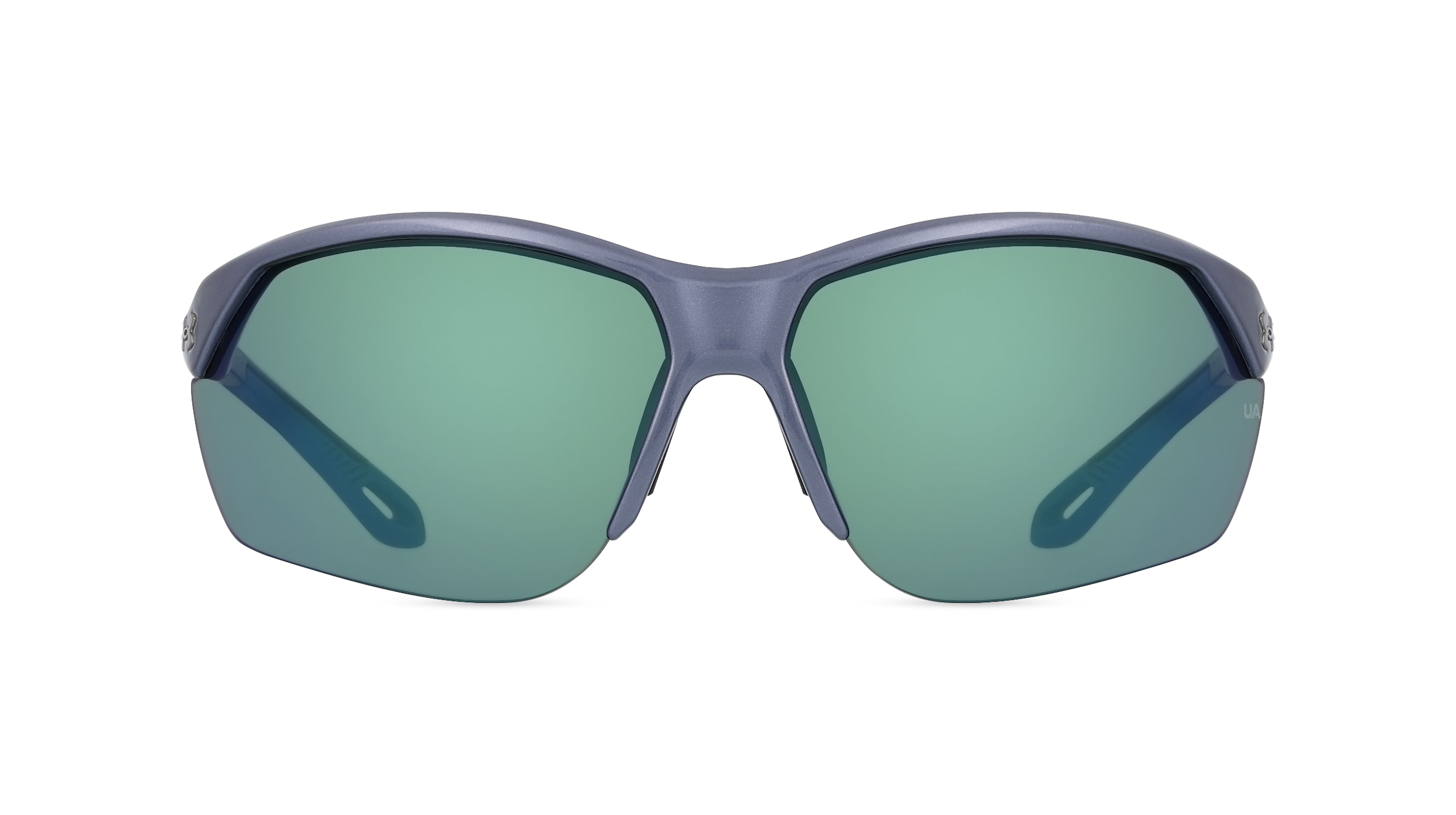 Under Armour UA COMPETE Herren-Sonnenbrille Vollrand Eckig Kunststoff-Gestell, blau