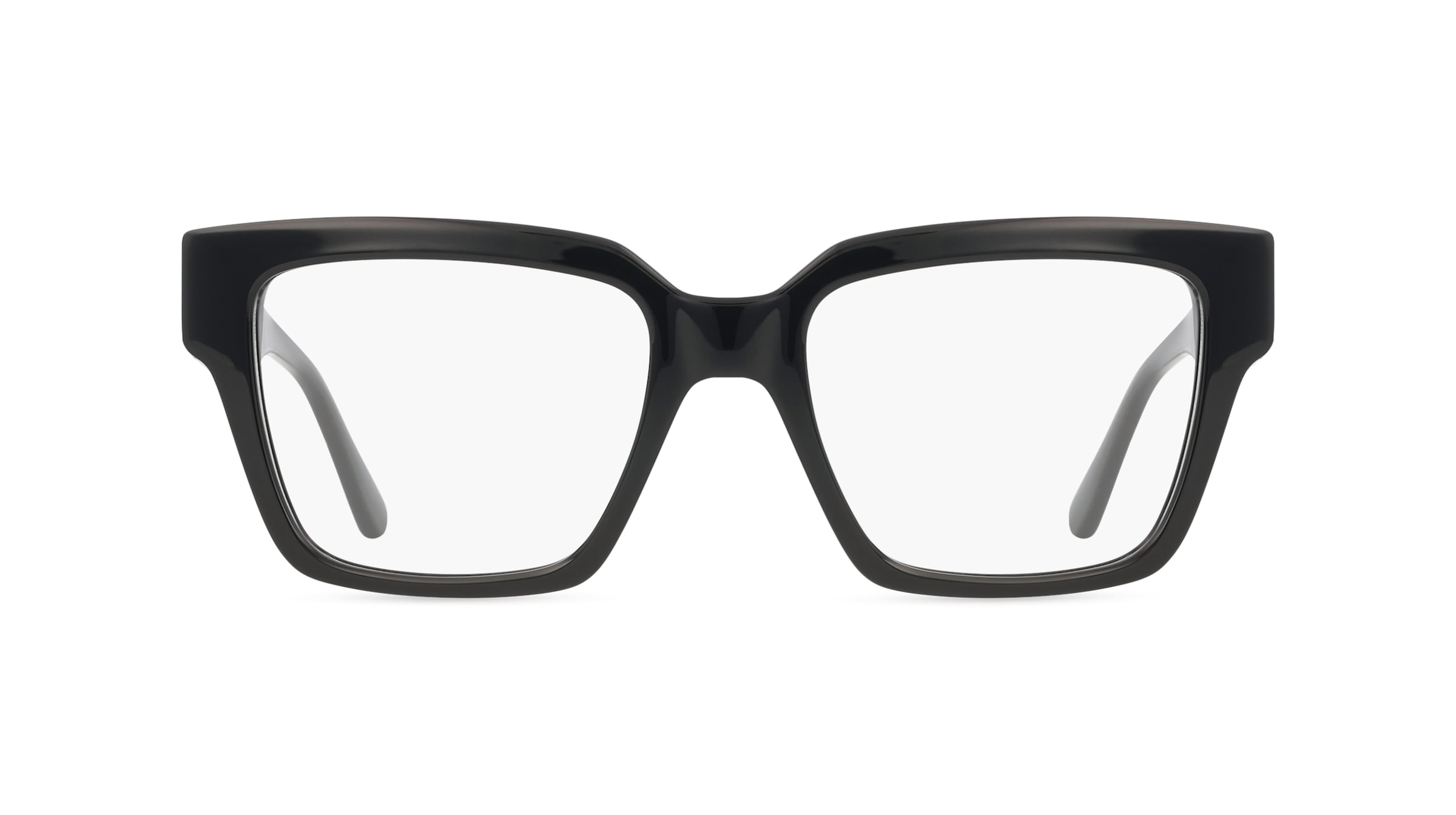 Karl Lagerfeld KL6196 Damen-Brille inkl. Gläser Vollrand Eckig Acetat-Gestell 53mm/18mm/140mm, schwarz