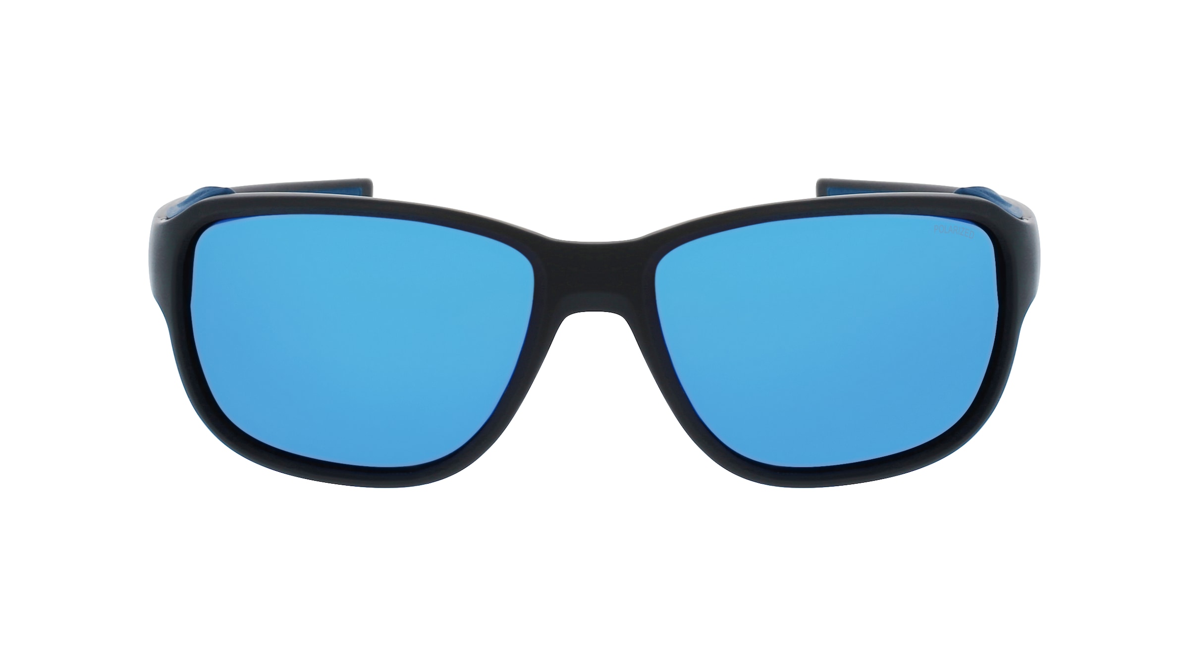 Julbo J5419414 Unisex-Sonnenbrille Vollrand Eckig Kunststoff-Gestell, schwarz
