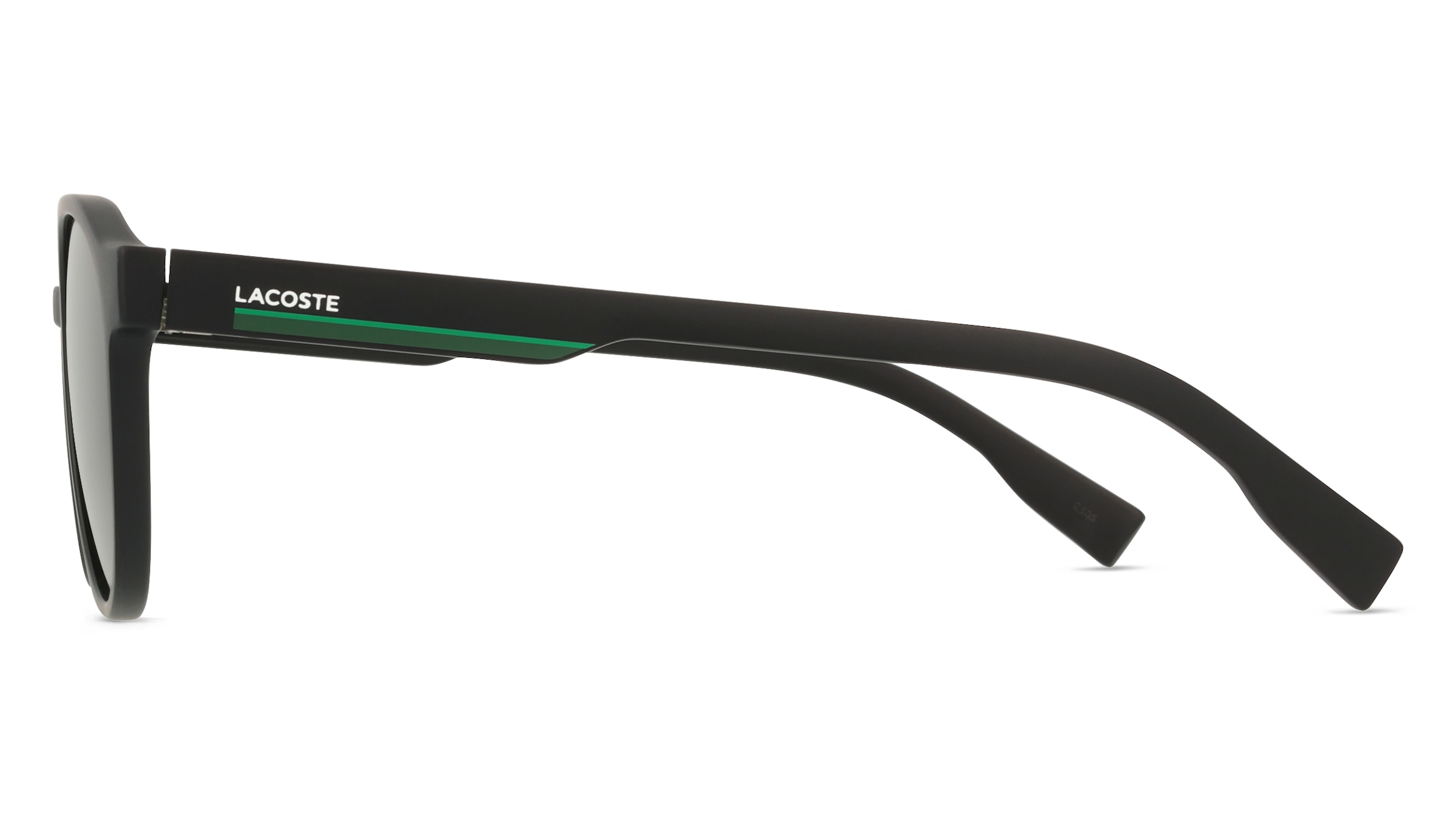 Thumbnail - Lacoste L6008S Unisex-Sonnenbrille Vollrand Pilot Kunststoff-Gestell, schwarz