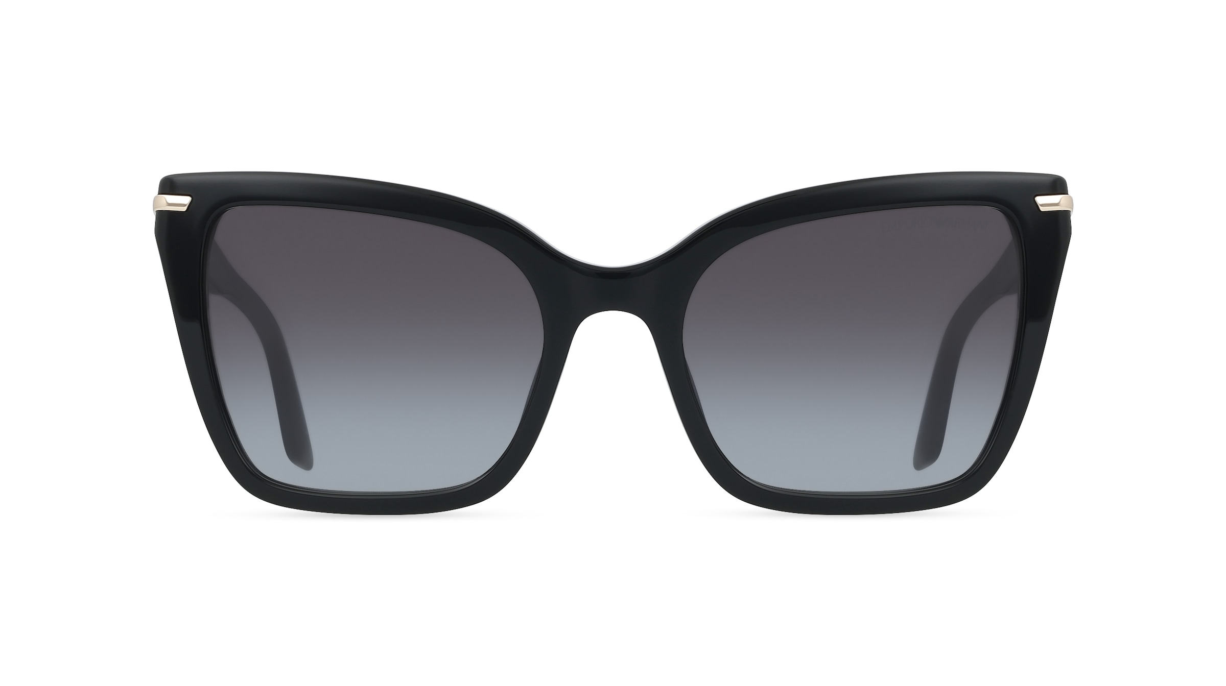 Emporio Armani EA4273BU Damen-Sonnenbrille Vollrand Quadratisch Acetat-Gestell, Schwarz