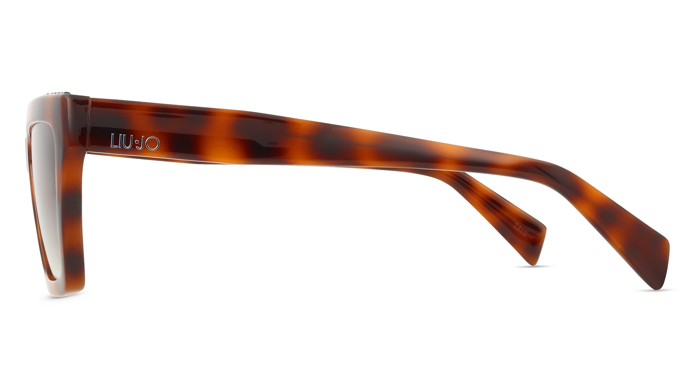 Thumbnail - Liu Jo LJ793SR Unisex-Sonnenbrille Vollrand Quadratisch Acetat Spritzguss-Gestell, braun