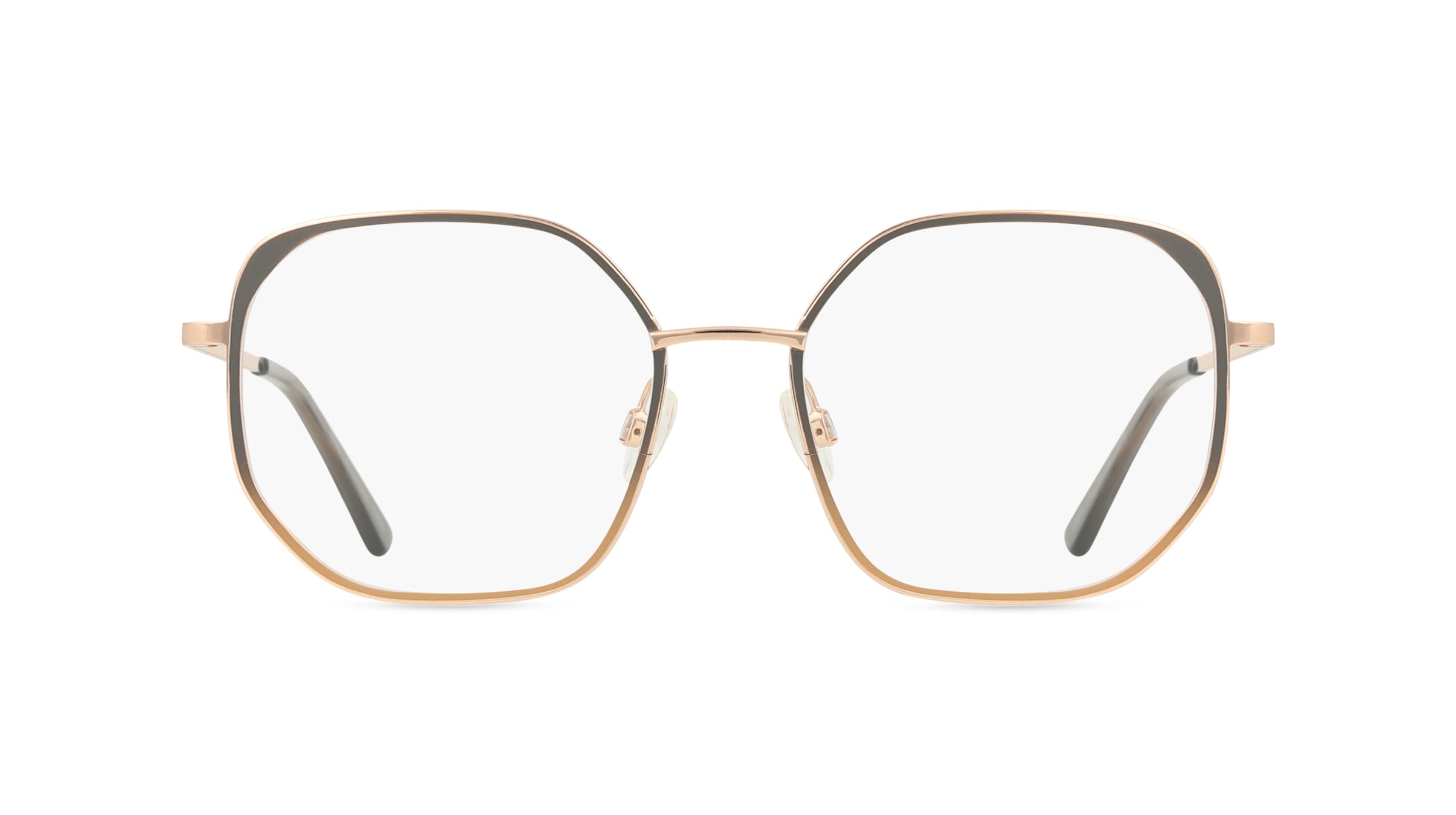 Comma 70192 Damen-Brille inkl. Gläser Vollrand Butterfly Metall-Gestell 54mm/18mm/145mm, gold