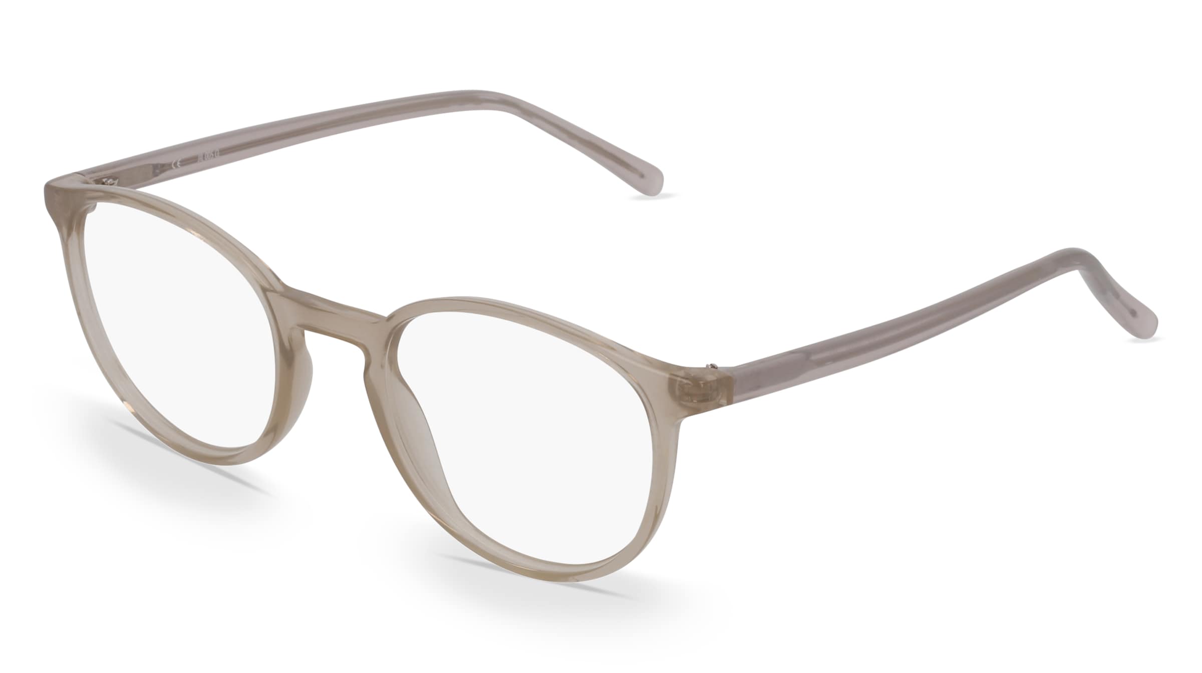 Fielmann JIL 005 CL RILEY Unisex-Brille inkl. Gläser Vollrand Panto Acetat-Gestell 50mm/19mm/135mm, grau