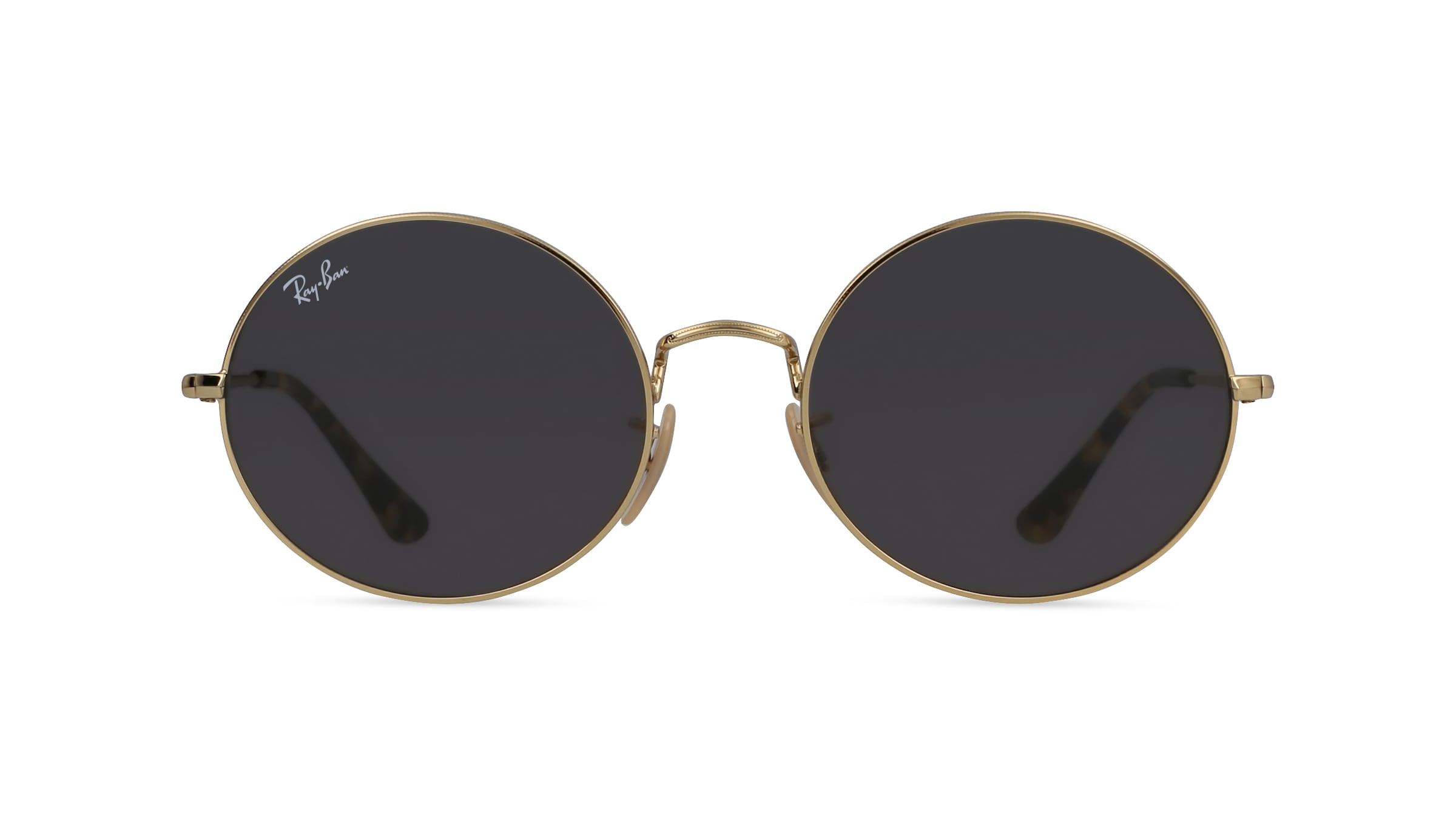 Ray-Ban RB 1970 OVAL Unisex-Sonnenbrille Vollrand Oval Metall-Gestell, gold