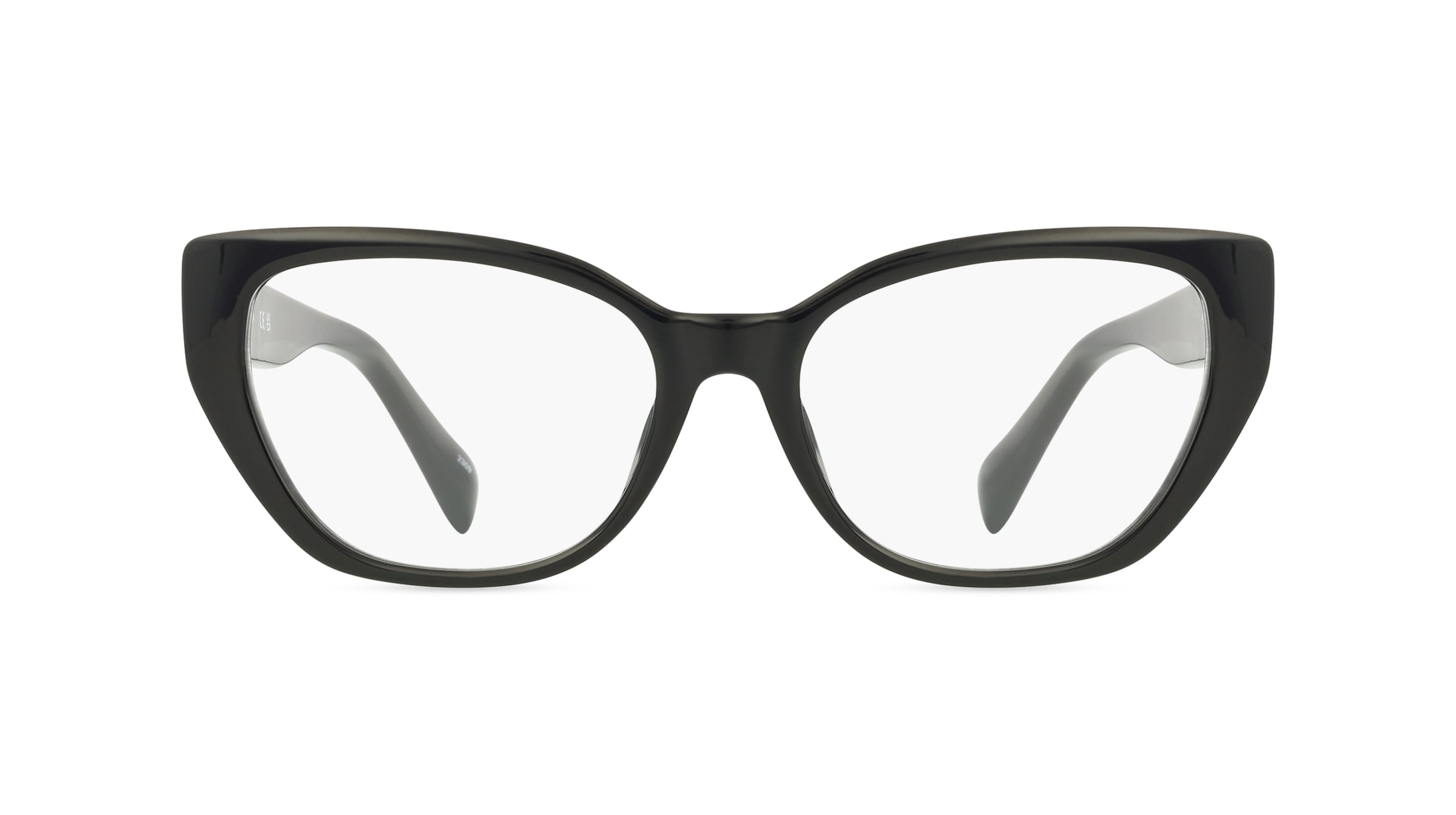 Karl Lagerfeld KL6151 Damen-Brille inkl. Gläser Vollrand Butterfly Propionat-Gestell 53mm/17mm/140mm, schwarz