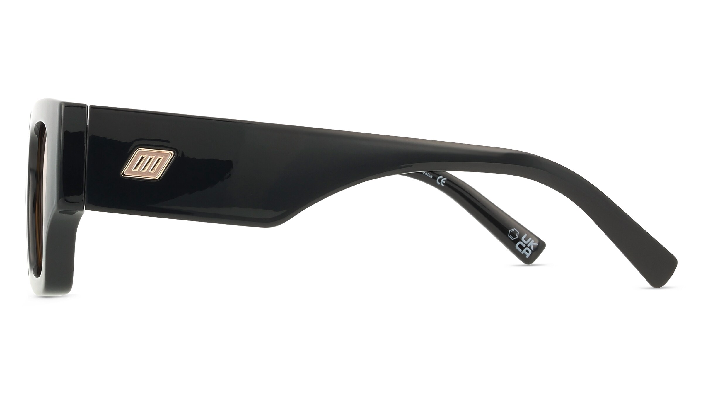 Thumbnail - Le Specs ATLANTIS Unisex-Sonnenbrille Vollrand Quadratisch Polycarbonat-Gestell, schwarz
