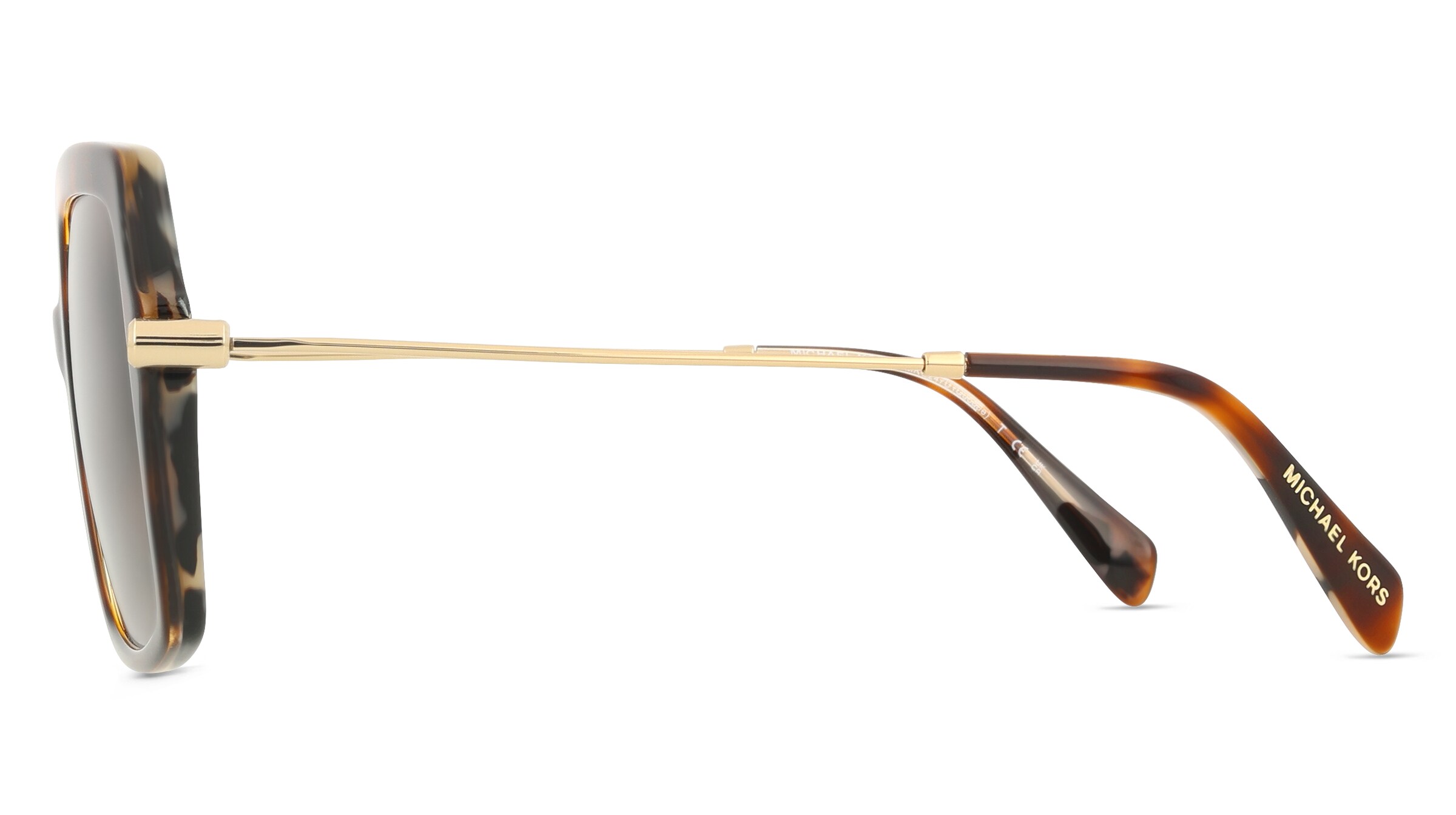 Thumbnail - Michael Kors MK2247U Damen-Sonnenbrille Vollrand Eckig Acetat-Gestell, braun
